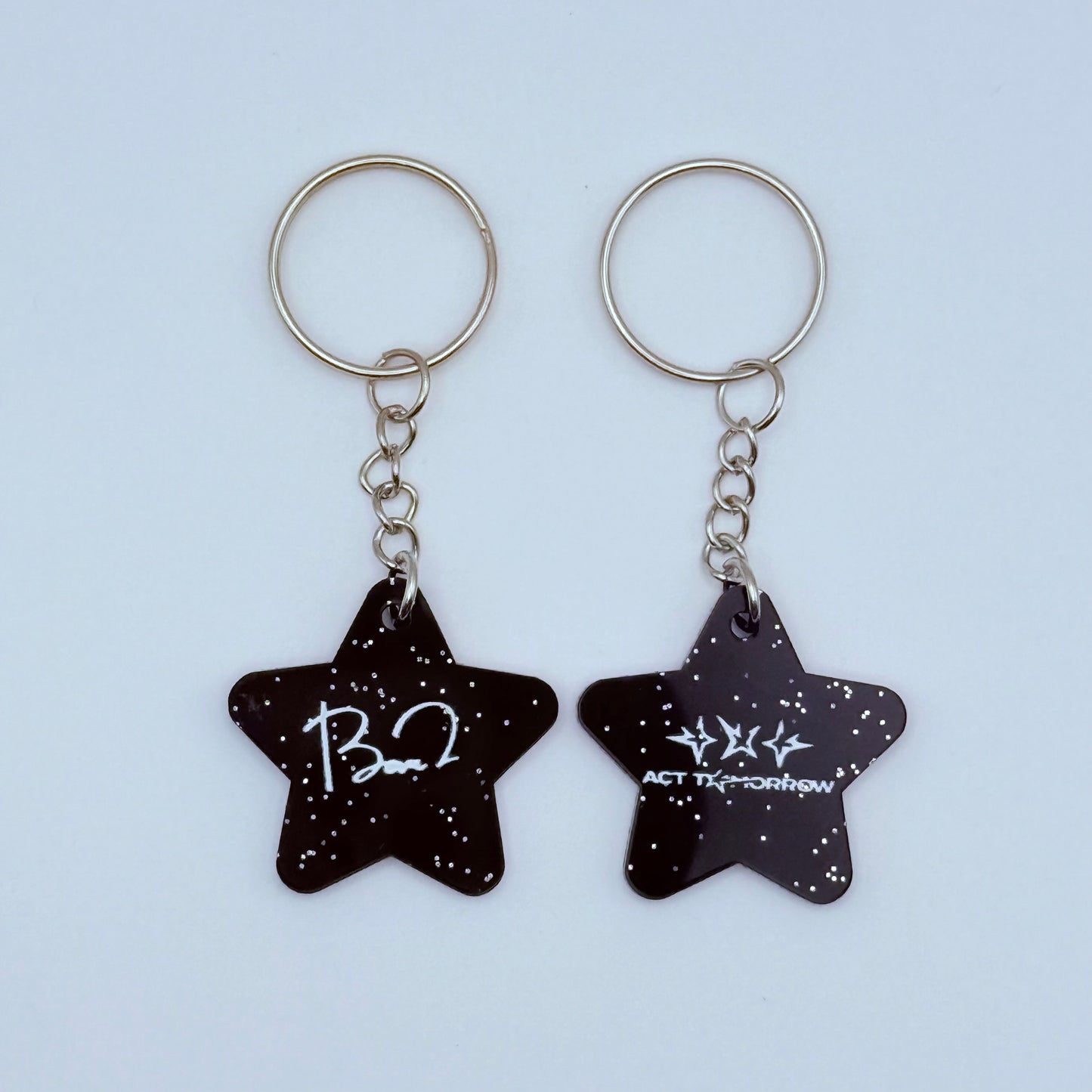 Tomorrow x Together Member Star-Shaped Act:Tomorrow Themed Acrylic Keychain
