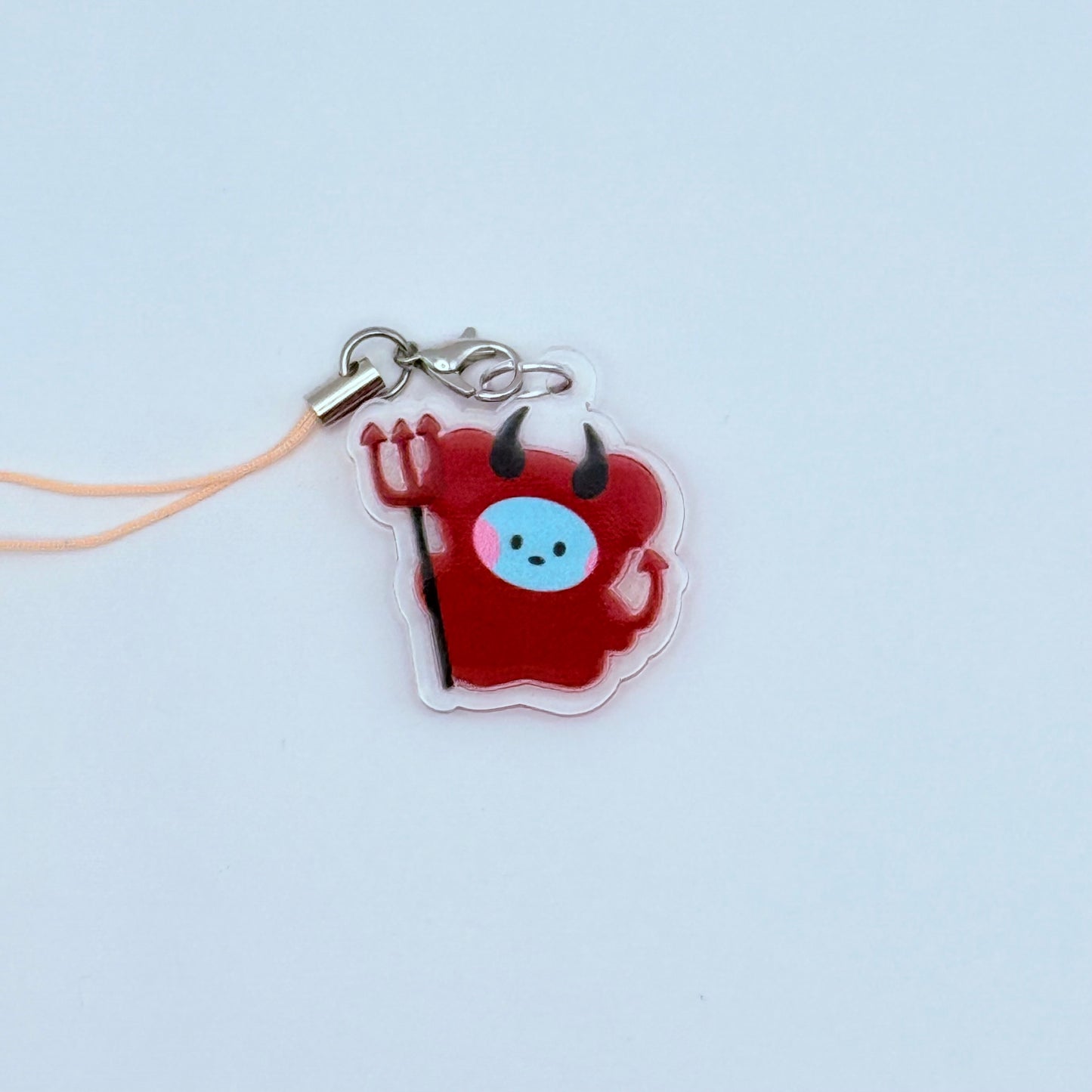 Halloween BT21 Double-Sided Phone Charm