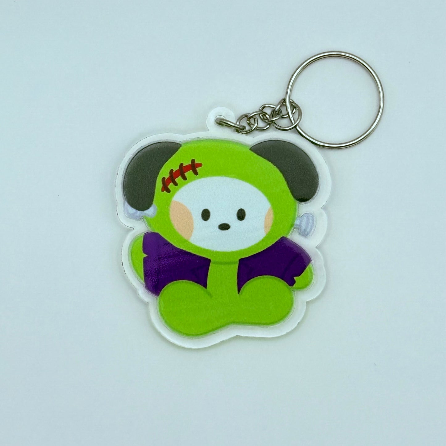Halloween BT21 Double-Sided Acrylic Keychain