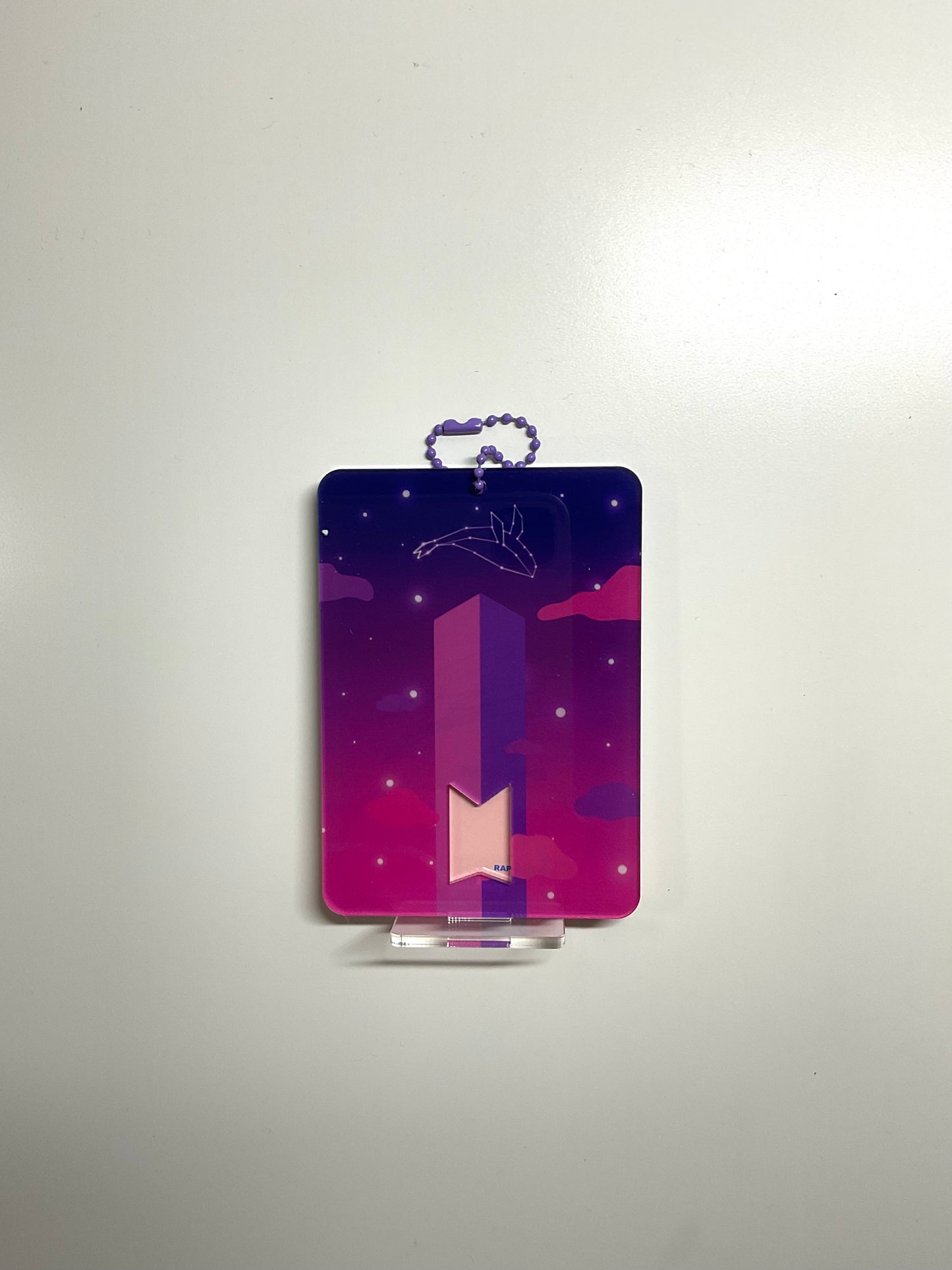BTS We Are Forever Bulletproof Acrylic Photocard Holder/Standee