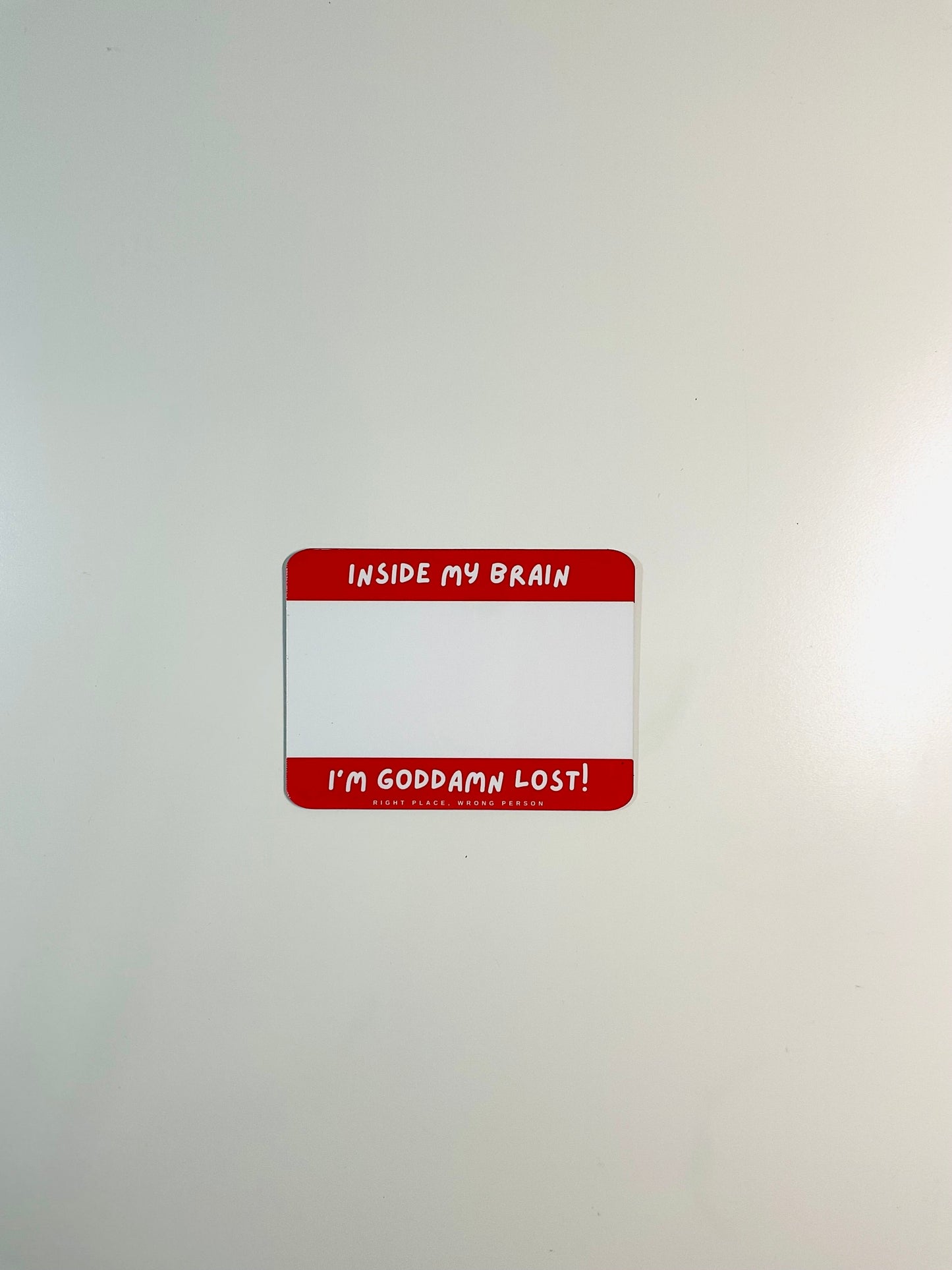 BTS RM LOST! Magnet/Dry Erase Label