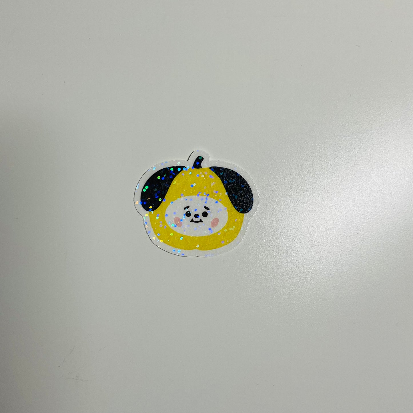 BT21 Pumpkin Themed Holographic Sticker