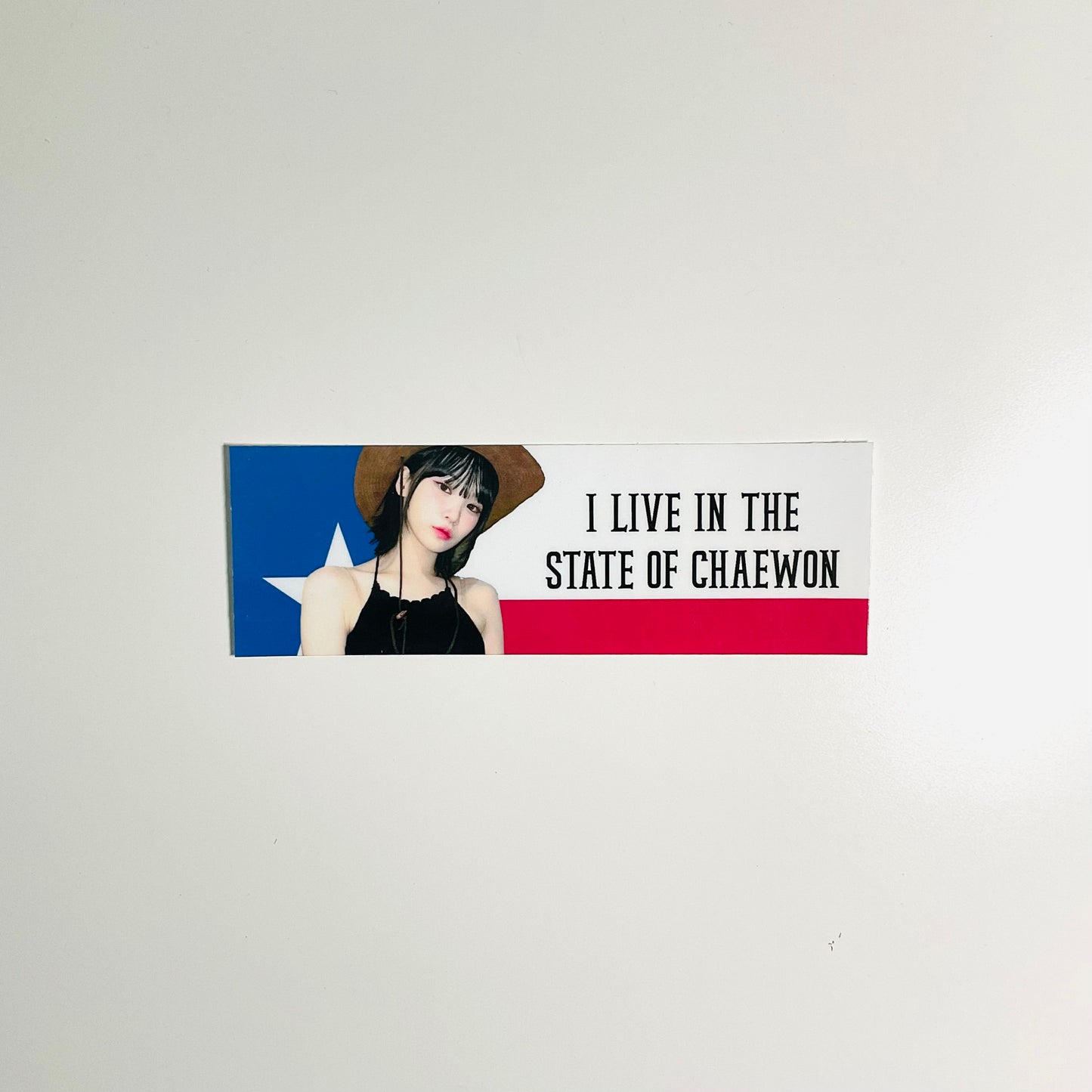 LE SSERAFIM Chaewon Bumper Sticker/Bumper Magnet