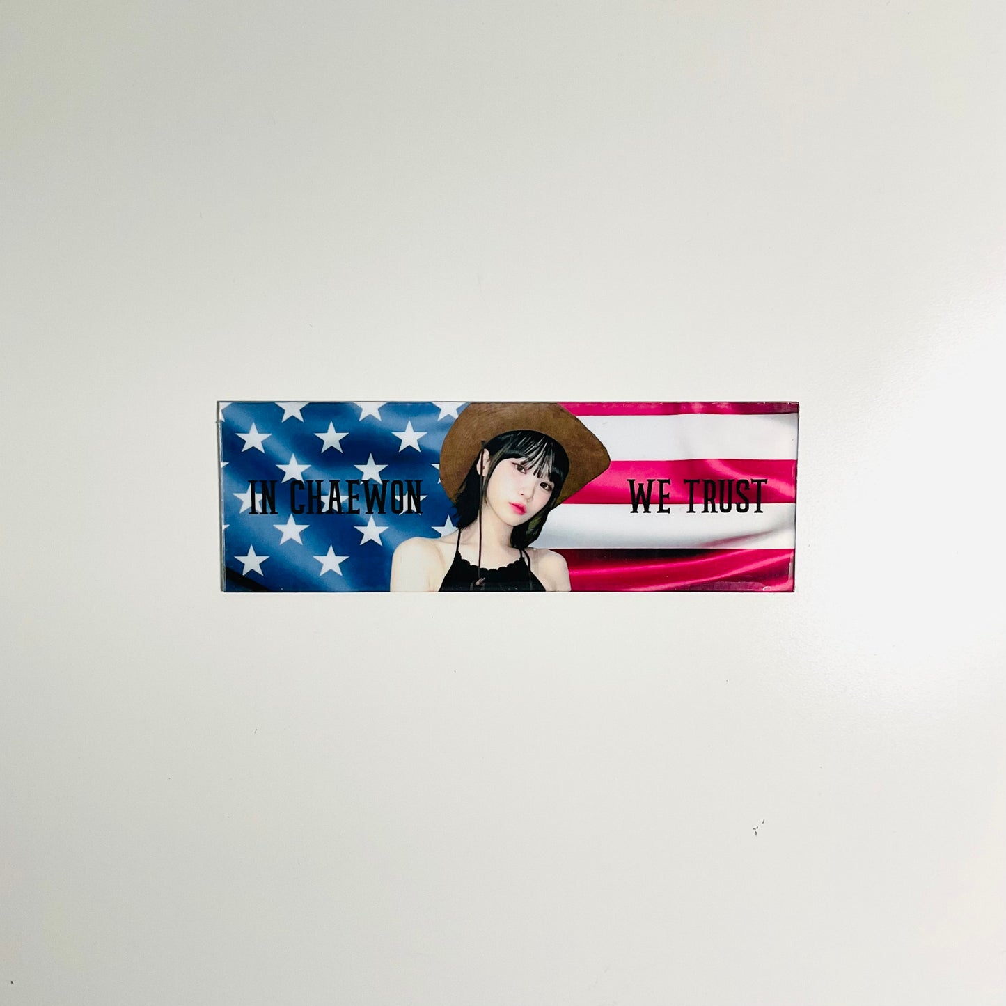 LE SSERAFIM Chaewon Bumper Sticker/Bumper Magnet