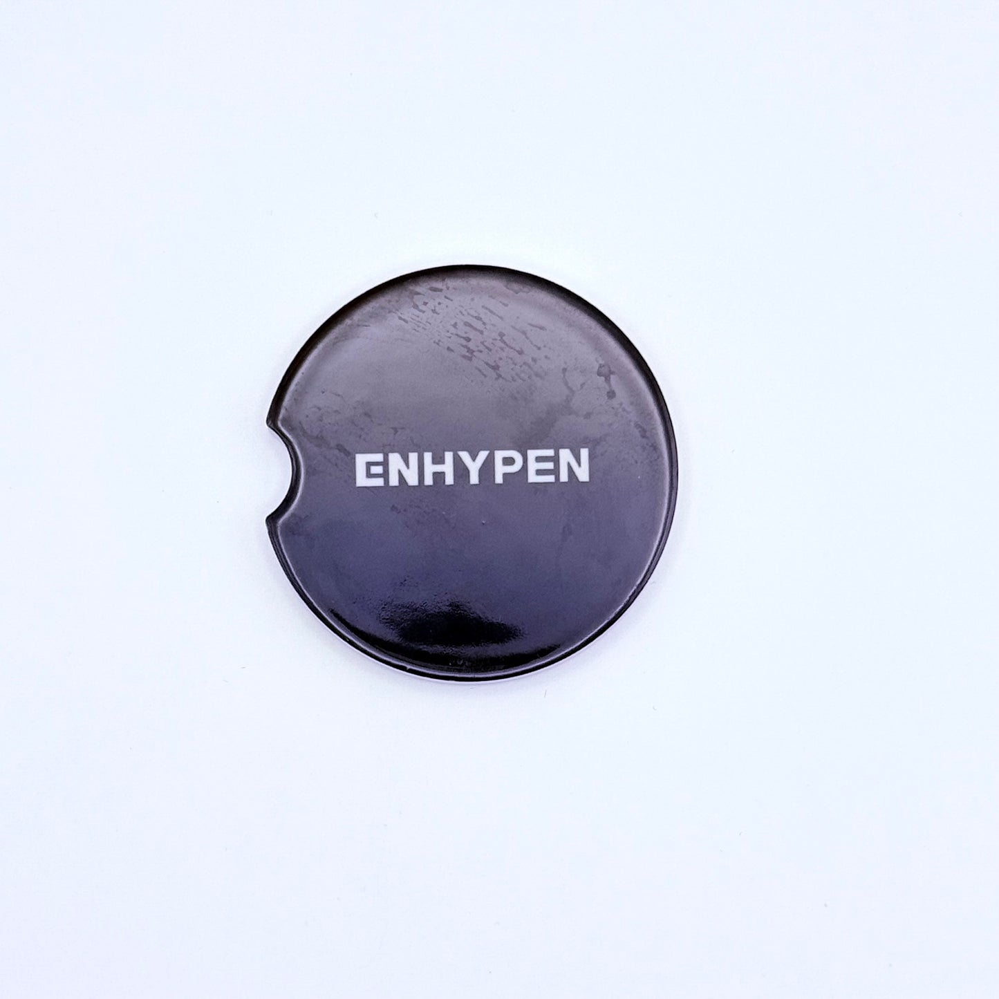 ENHYPEN Dark Blood Inspired License Plate Frame & Car Coaster Bundle