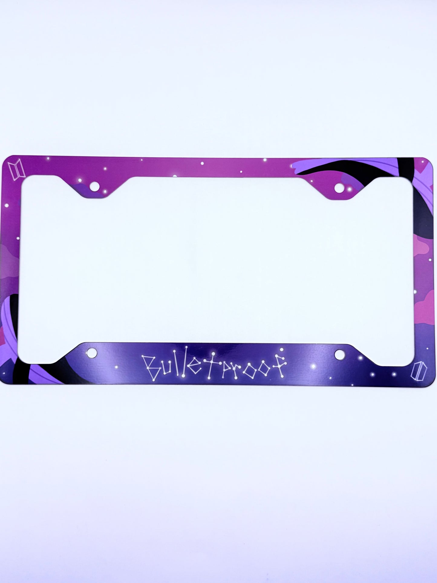 BTS We are Bulletproof: The Eternal Inspired License Plate Frame