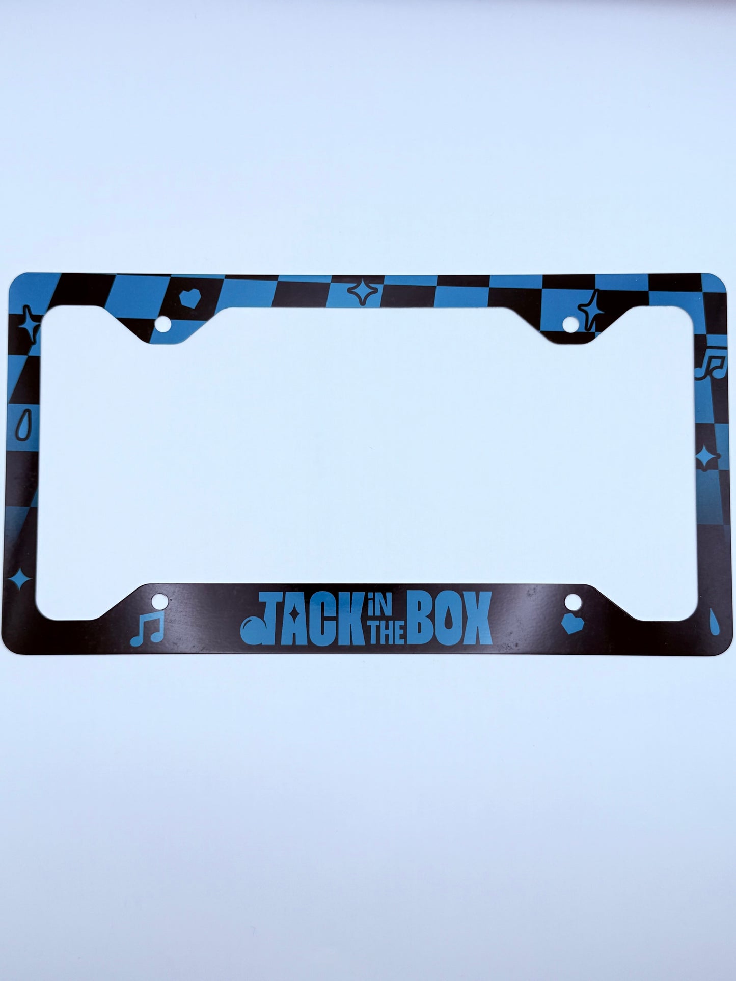 BTS J-Hope Jack in the Box Inspired License Plate Frame