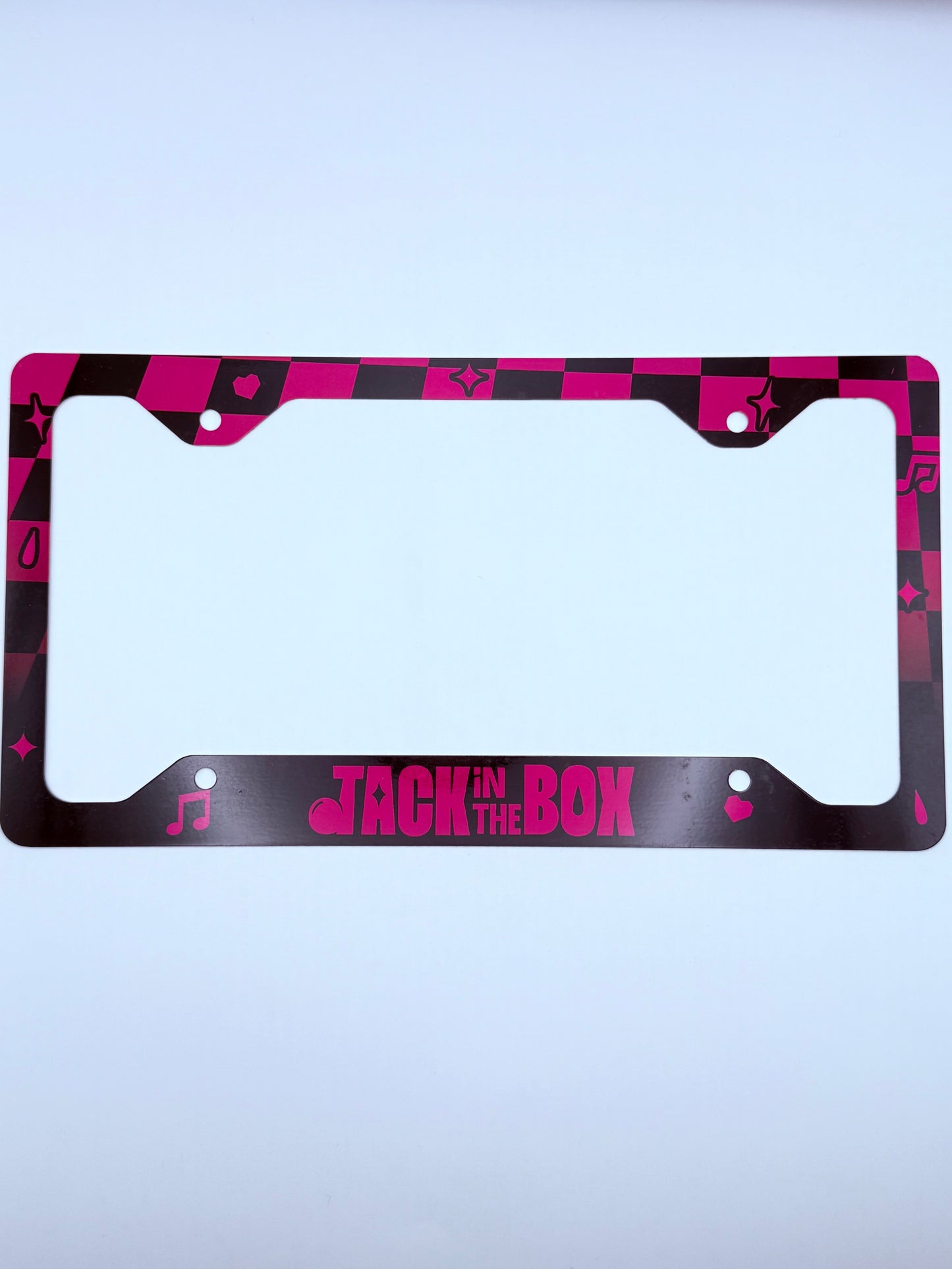 BTS J-Hope Jack in the Box Inspired License Plate Frame