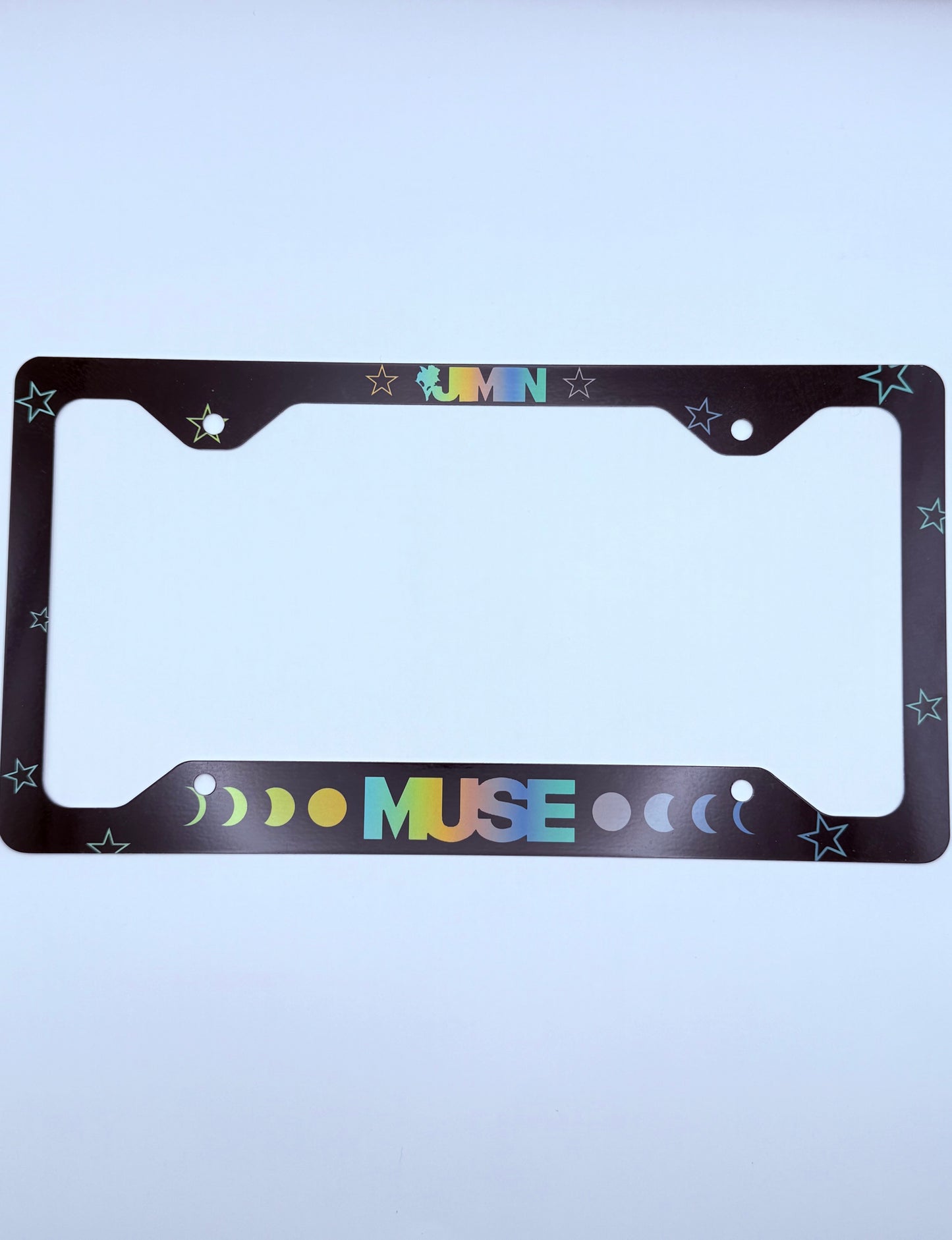 BTS Jimin Muse Inspired License Plate Frame
