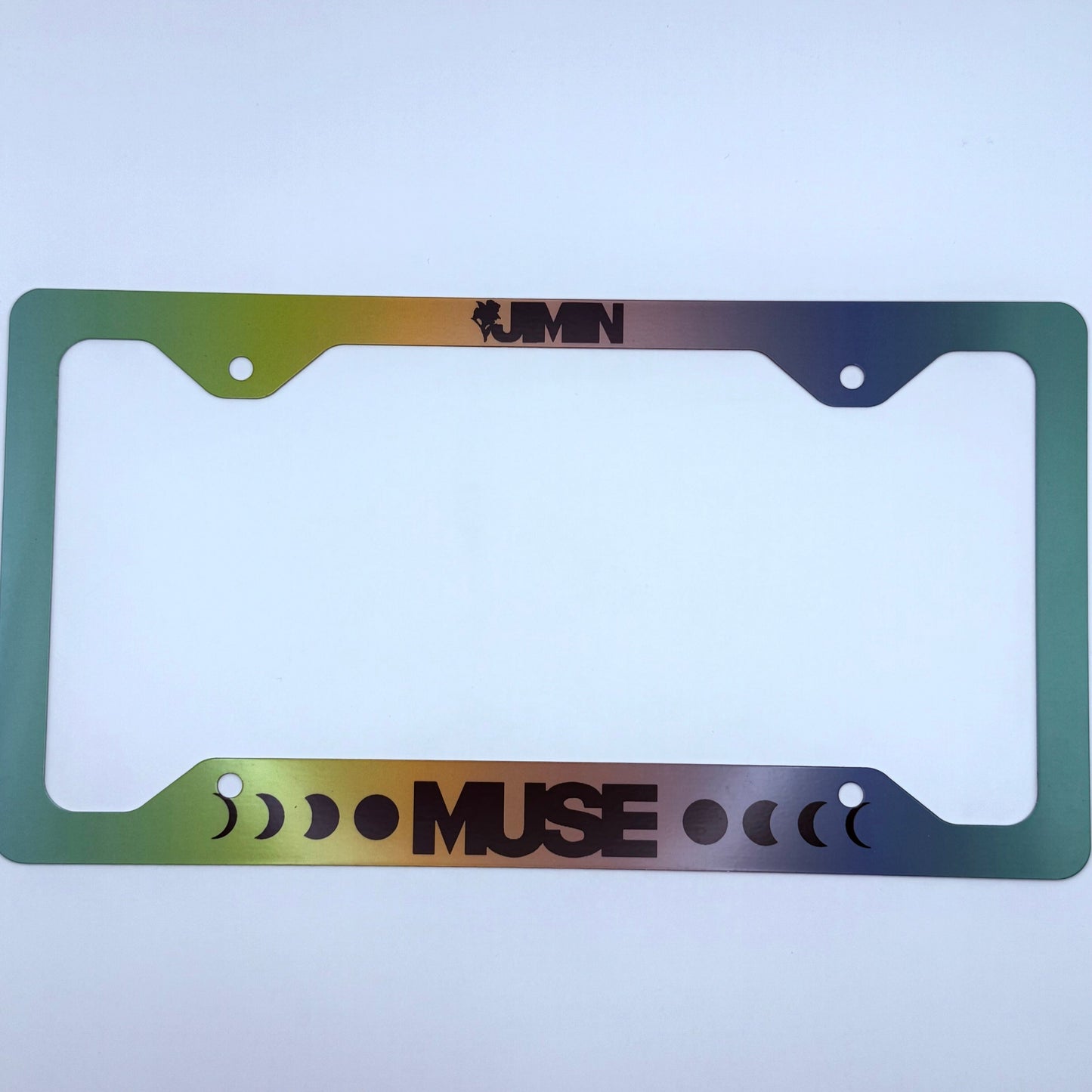 BTS Jimin Muse Inspired License Plate Frame & Car Coaster Bundle