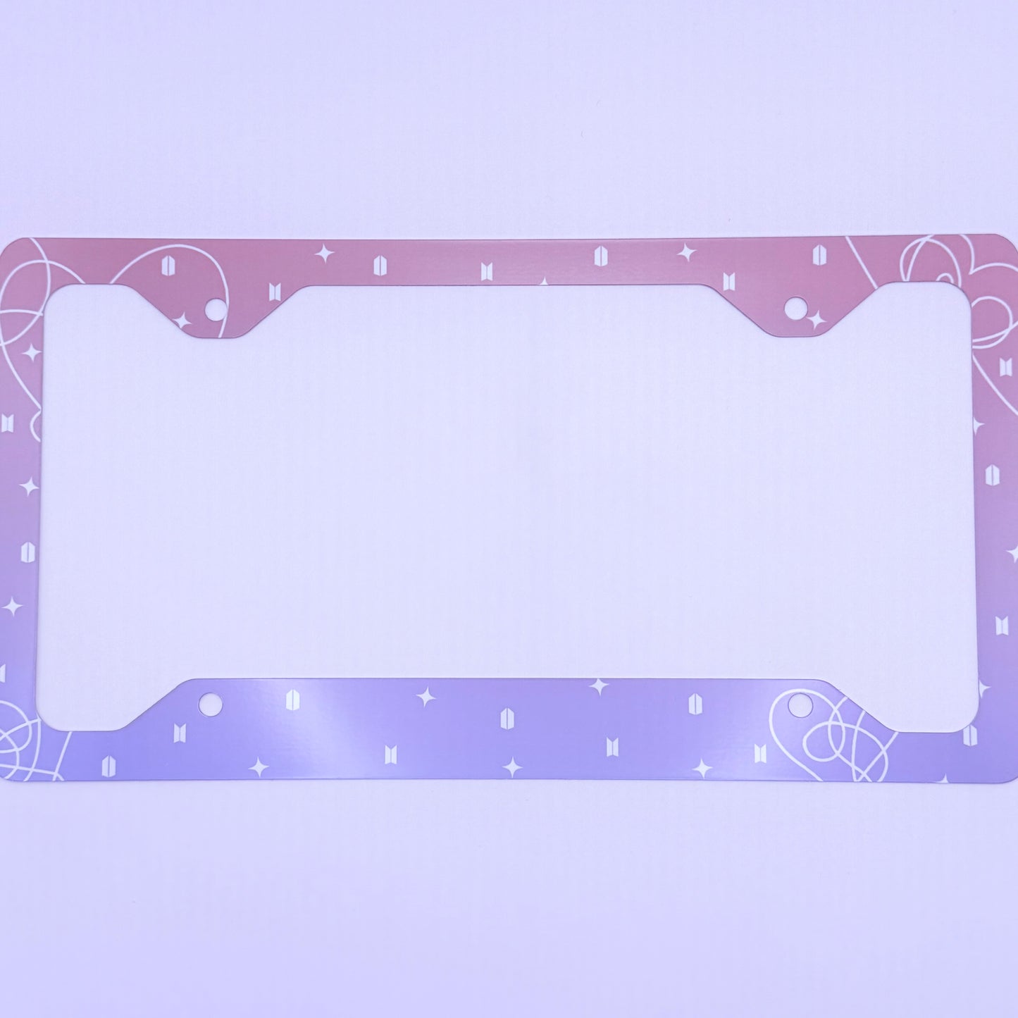 BTS Love Yourself: Answer Inspired License Plate Frame