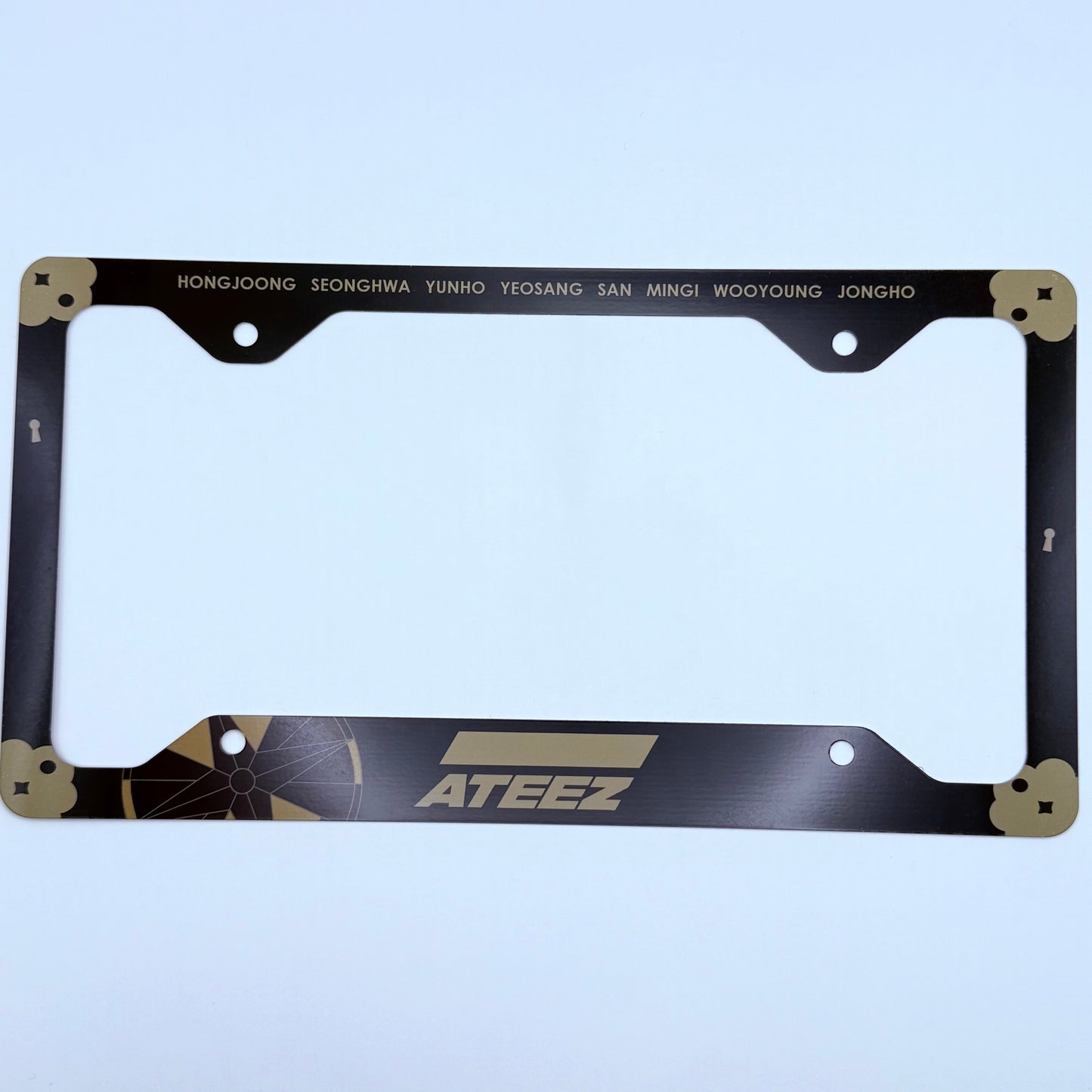 ATEEZ Lightiny Inspired License Plate Frame