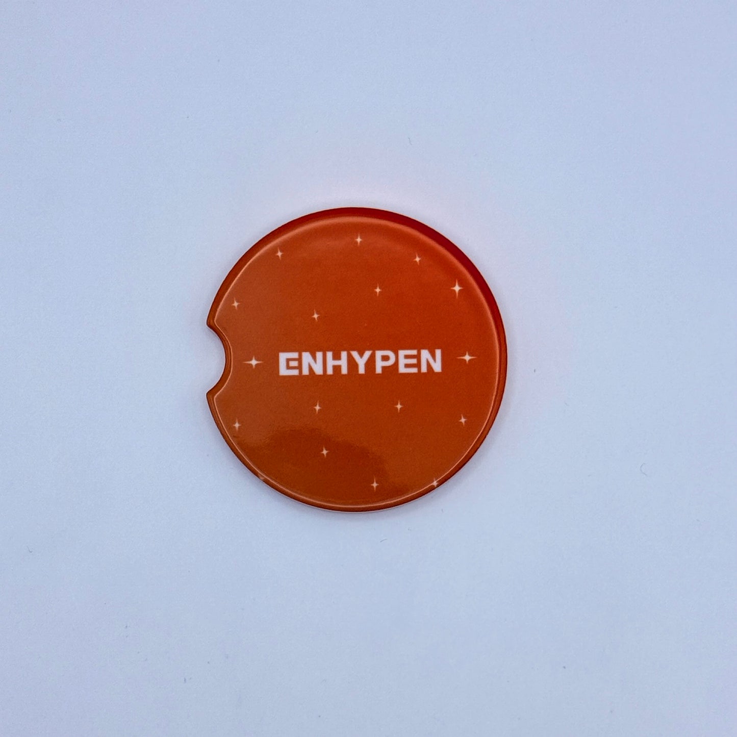 ENHYPEN Orange Blood Ceramic Car Coaster