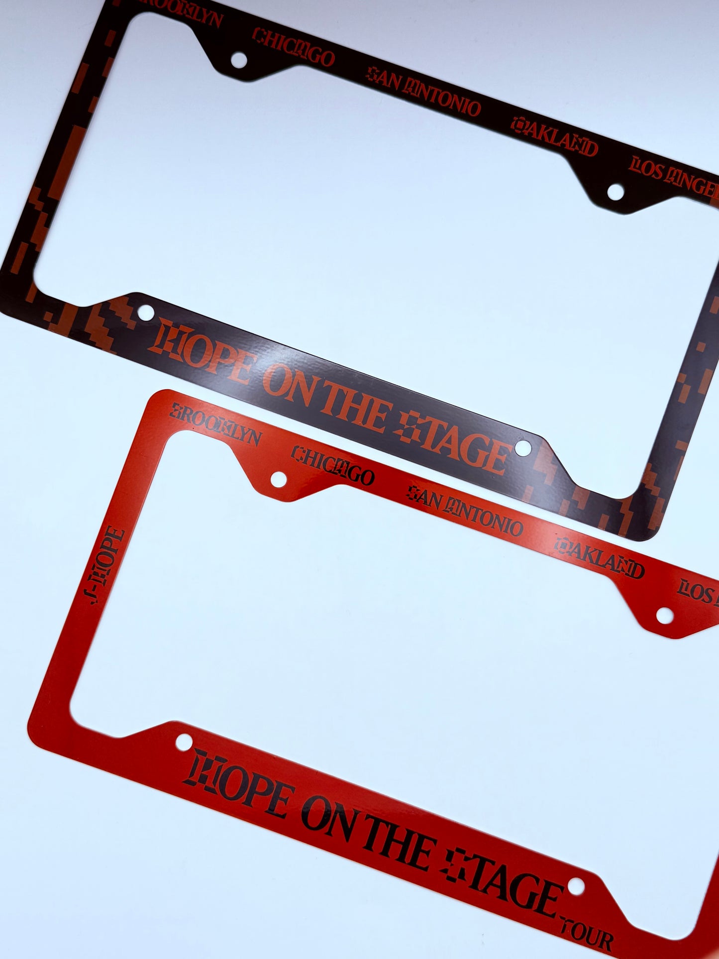 BTS J-Hope Hope on the Stage Inspired License Plate Frame