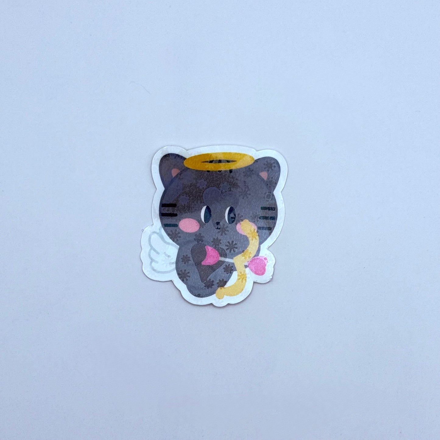 PPULBATU Cupid Themed Holographic Sticker