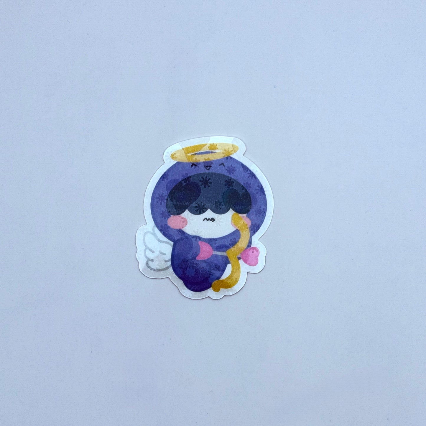 PPULBATU Cupid Themed Holographic Sticker