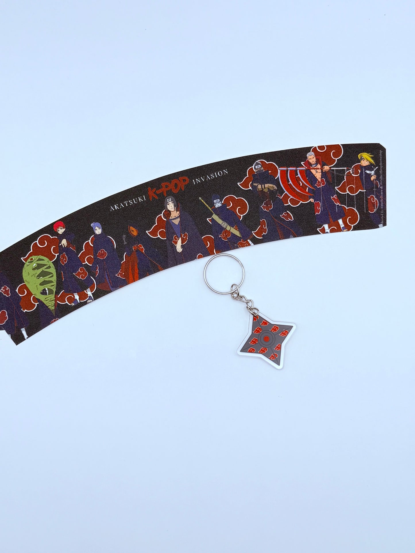 Akatsuki Shuriken Acrylic Keychain