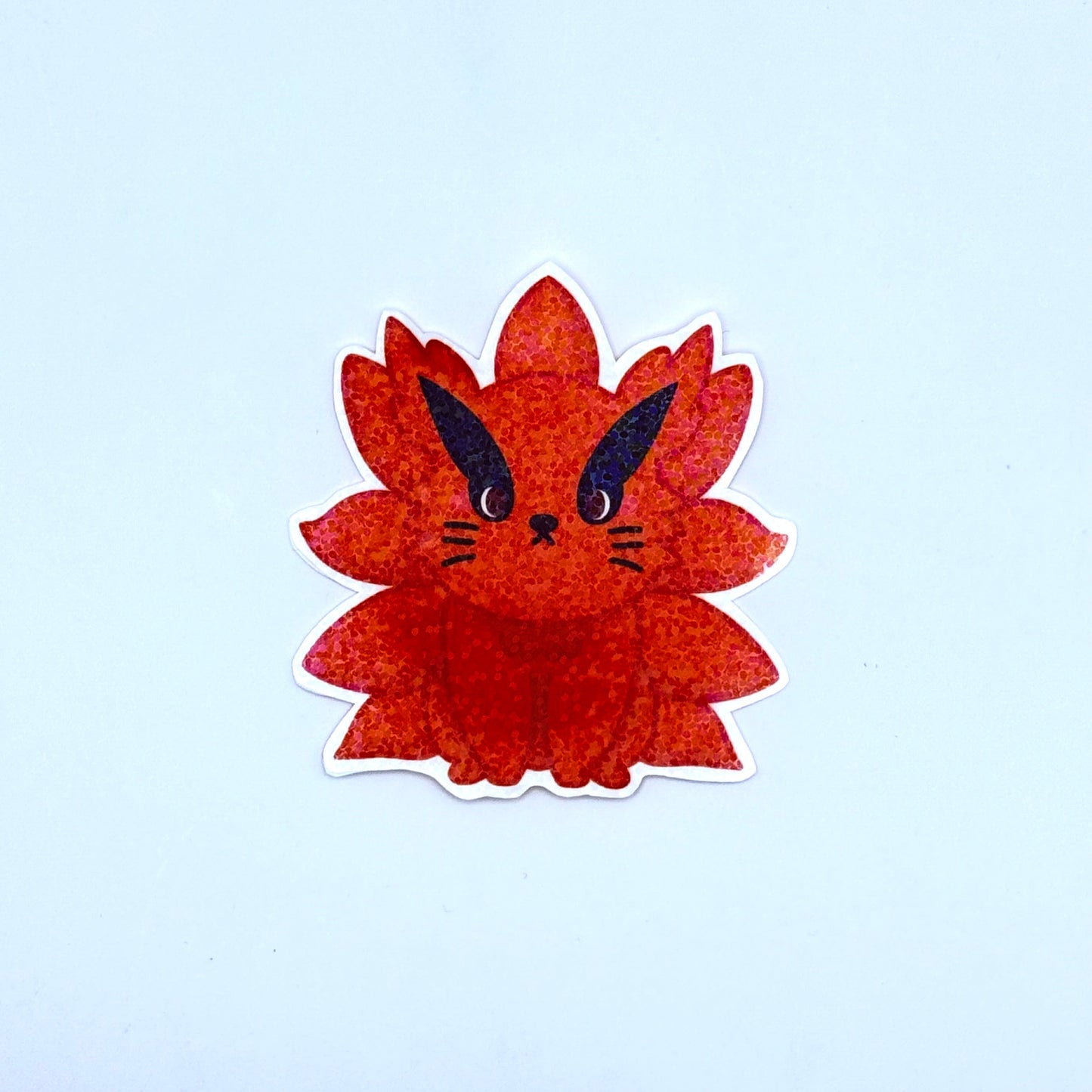 Nine-Tailed Fox Holographic Sticker