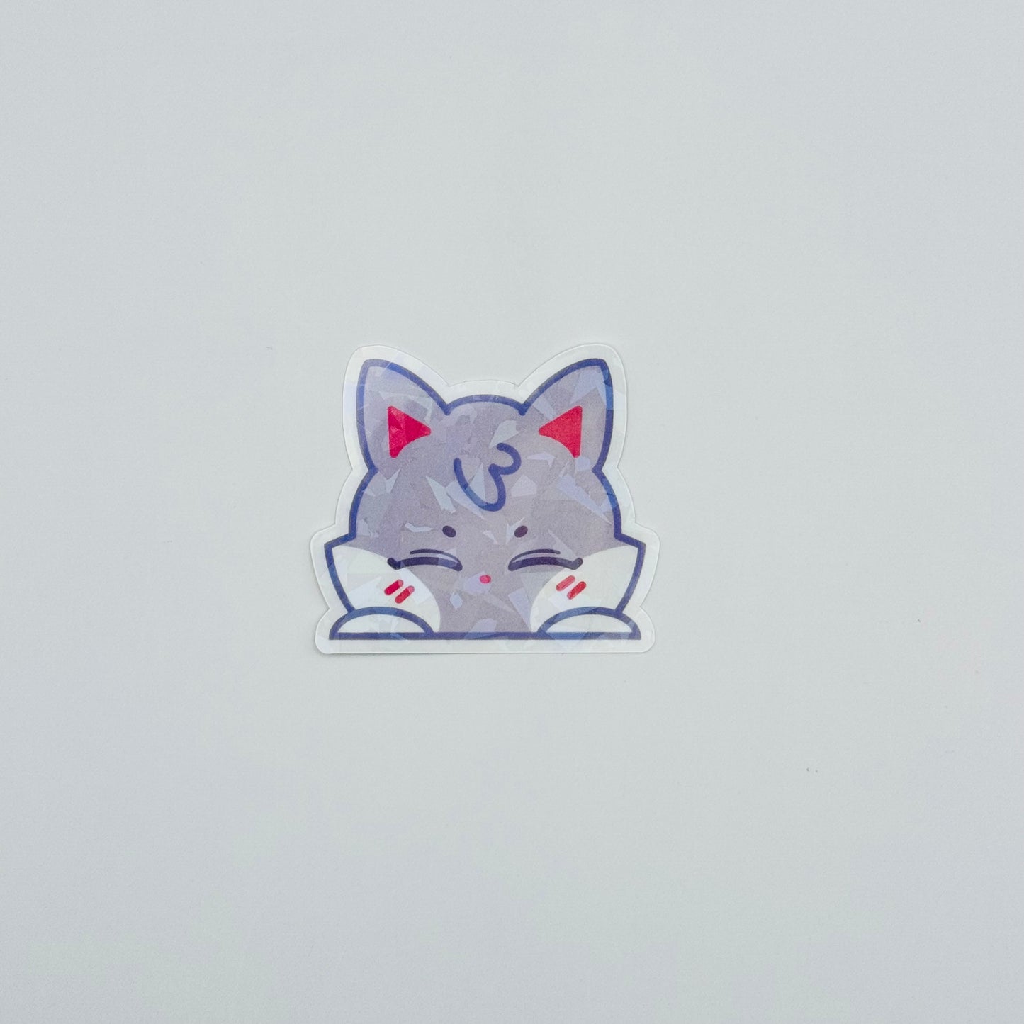 ANITEEZ Holographic Peeker Sticker