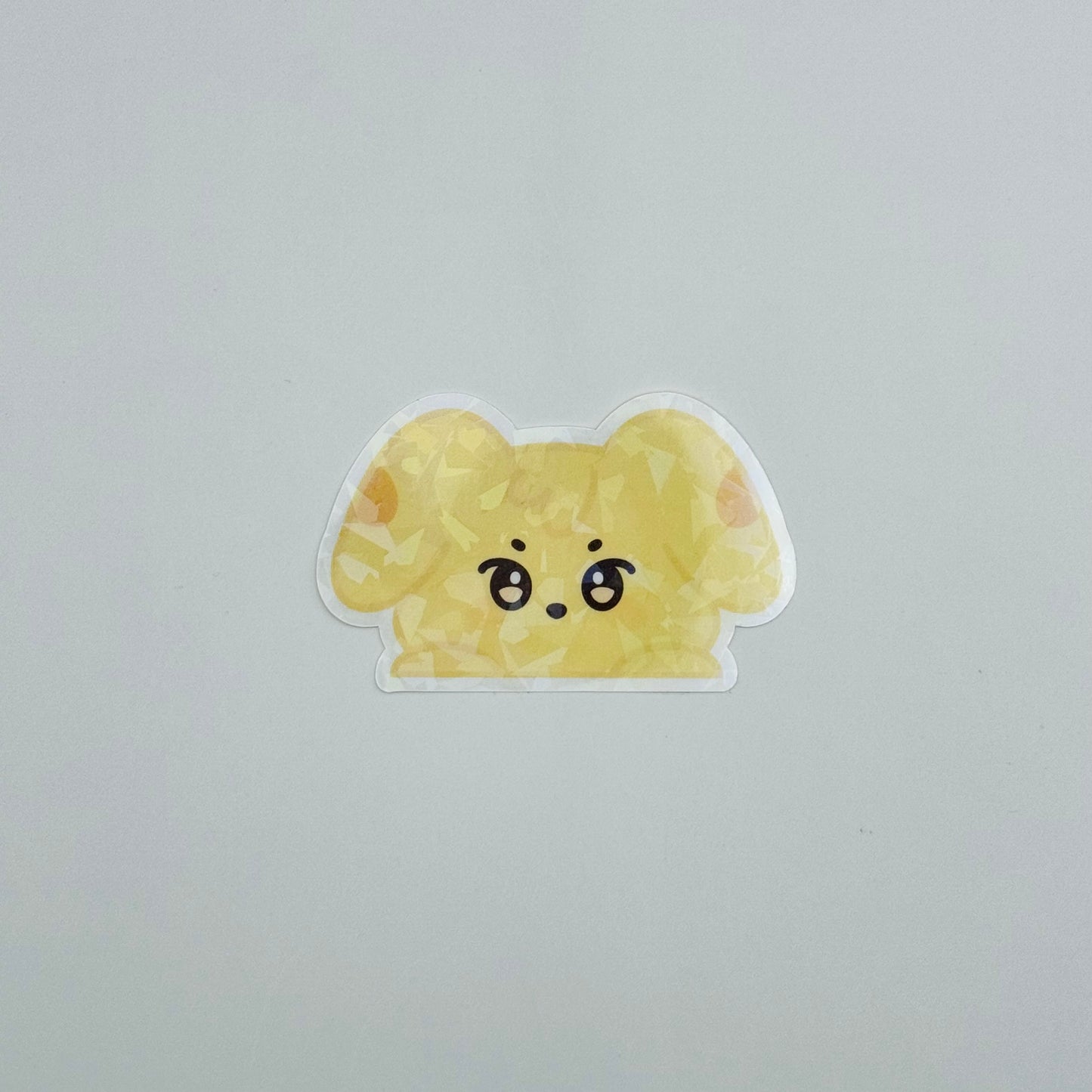ANITEEZ Holographic Peeker Sticker