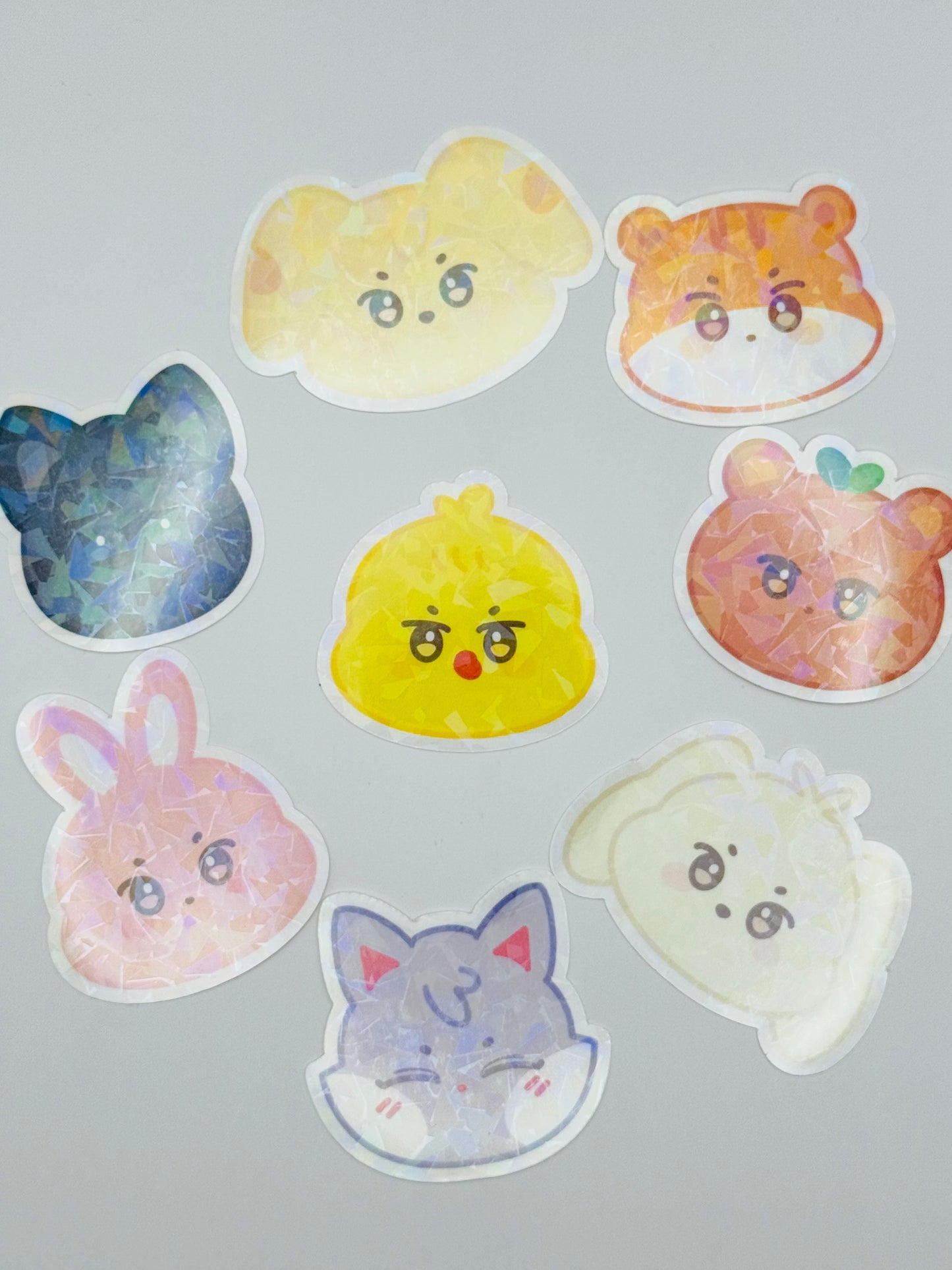 ANITEEZ Face Holographic Sticker