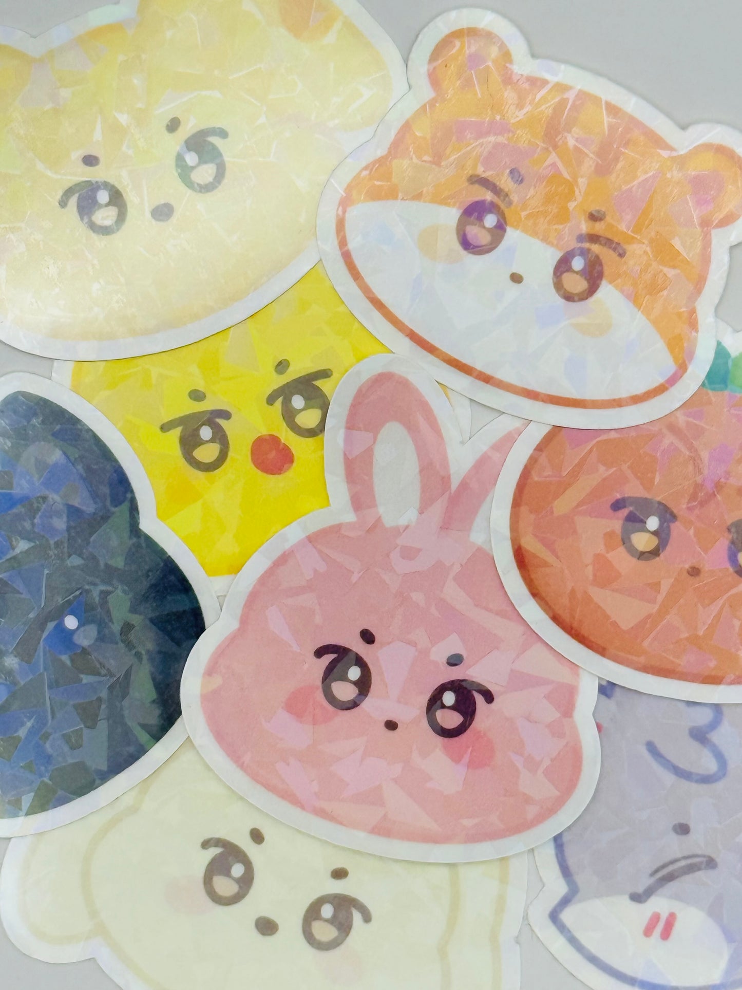 ANITEEZ Face Holographic Sticker