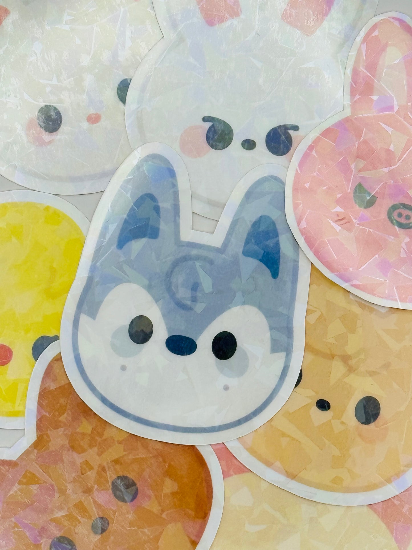 SKZOO Face Holographic Sticker