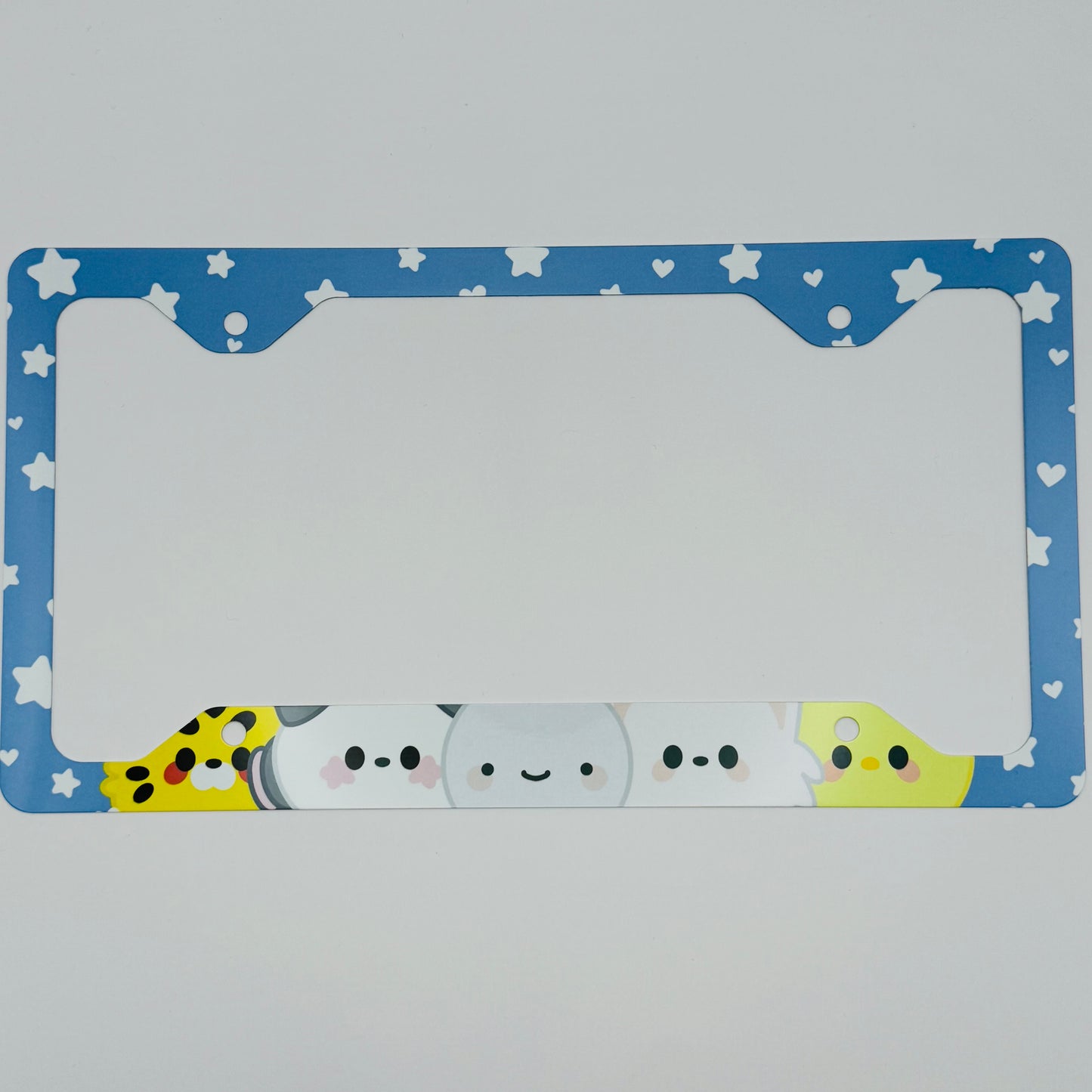 Cute Fim's Club Themed License Plate Frame