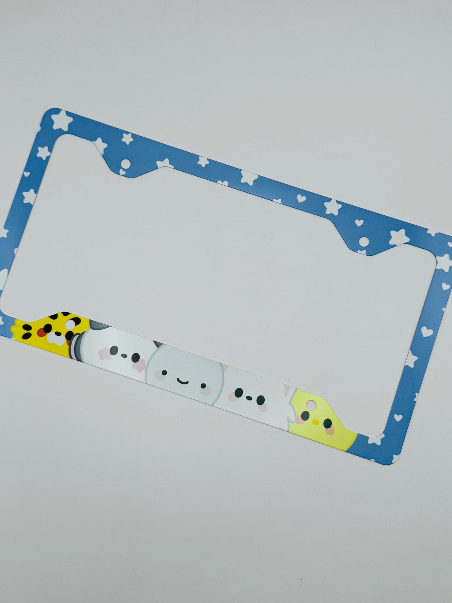 Cute Fim's Club Themed License Plate Frame