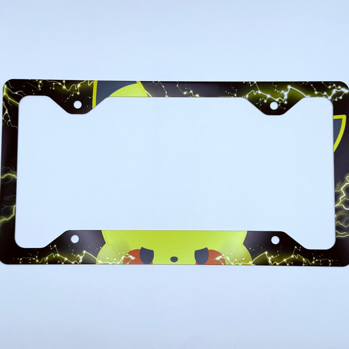 Pikachu Themed License Plate Frame