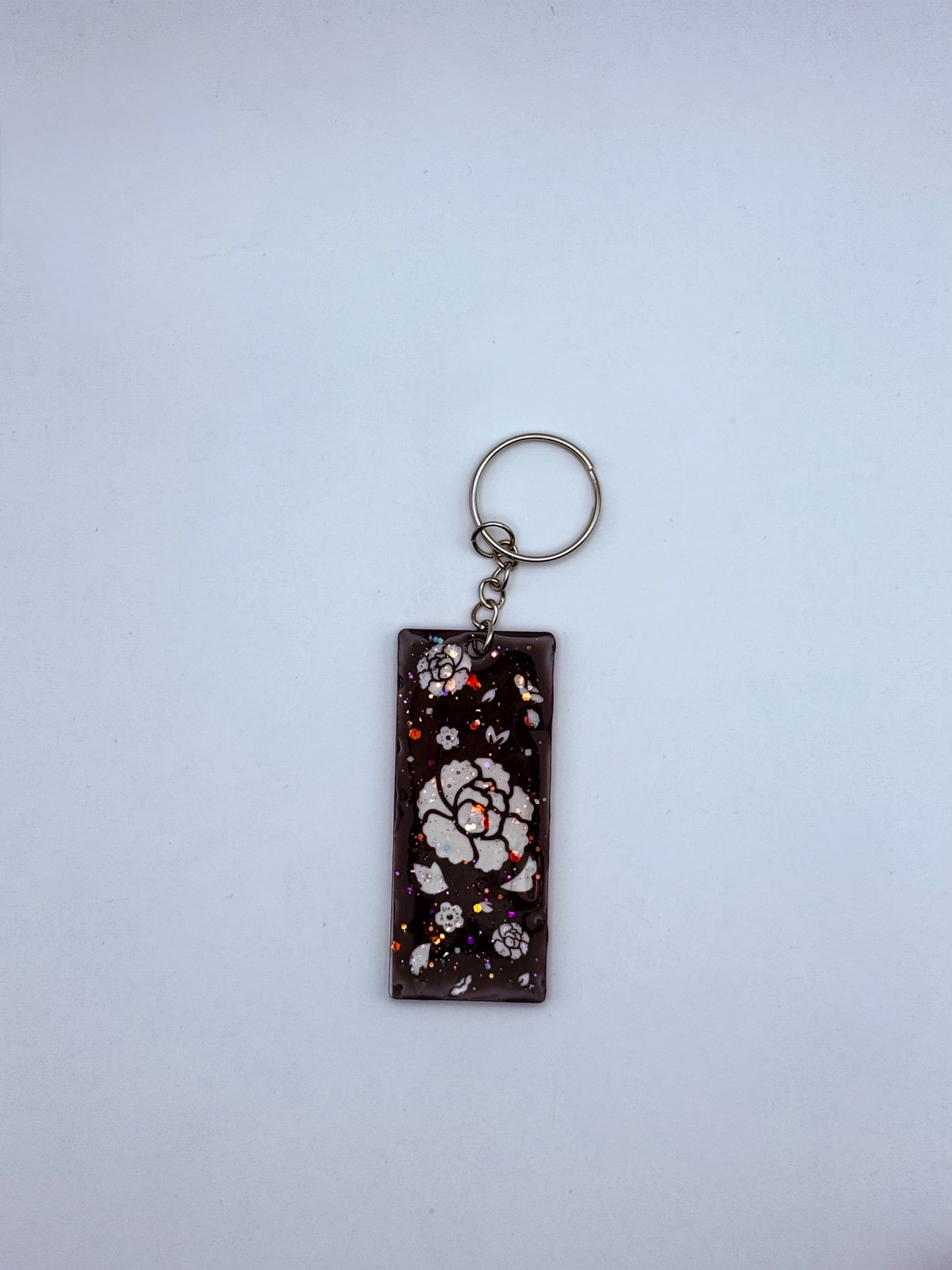 BTS SUGA/AGUST D Resin Glitter Acrylic Keychain
