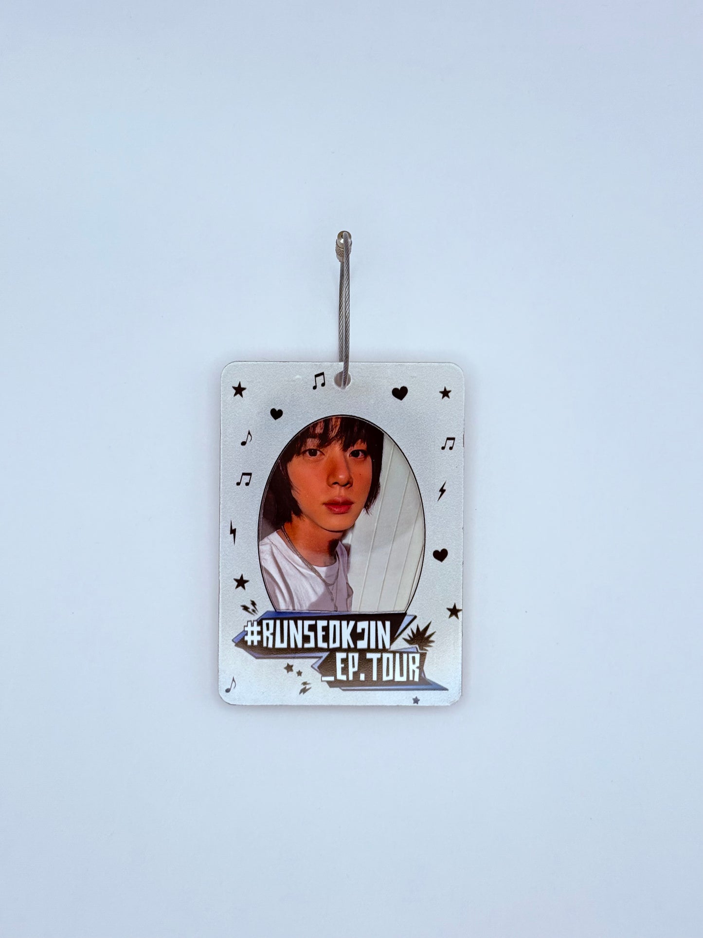 BTS Jin #RUNSEOKJIN_EP TOUR Acrylic Photocard Holder