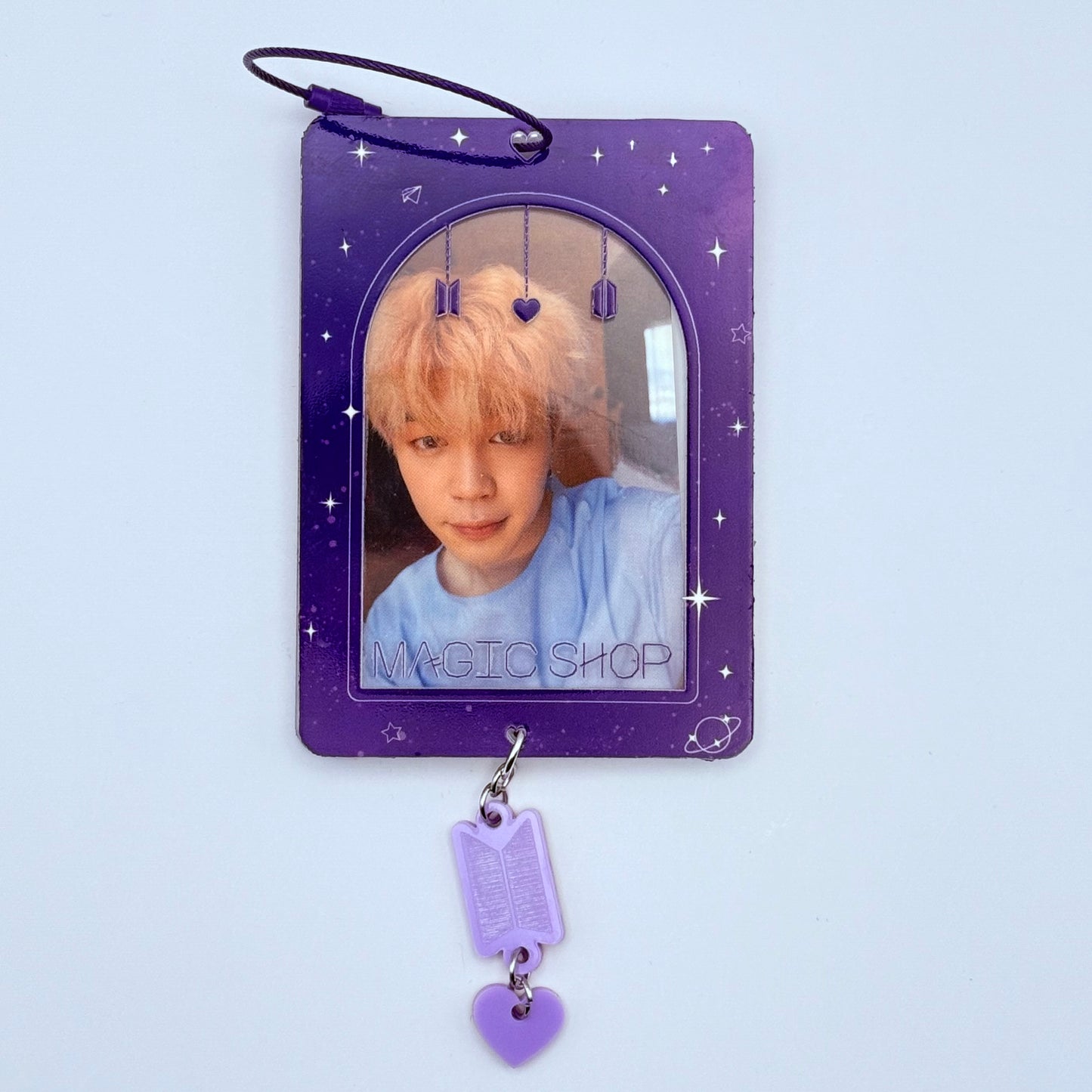 BTS Magic Shop Themed Acrylic Photocard Holder