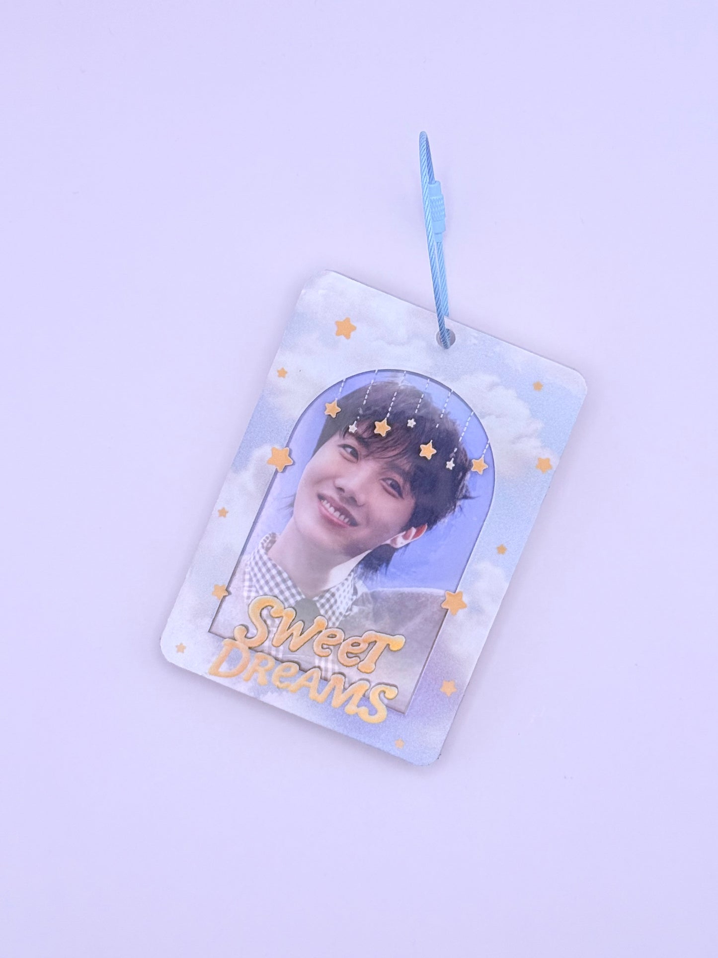 BTS J-Hope Sweet Dreams Themed Acrylic Photocard Holder