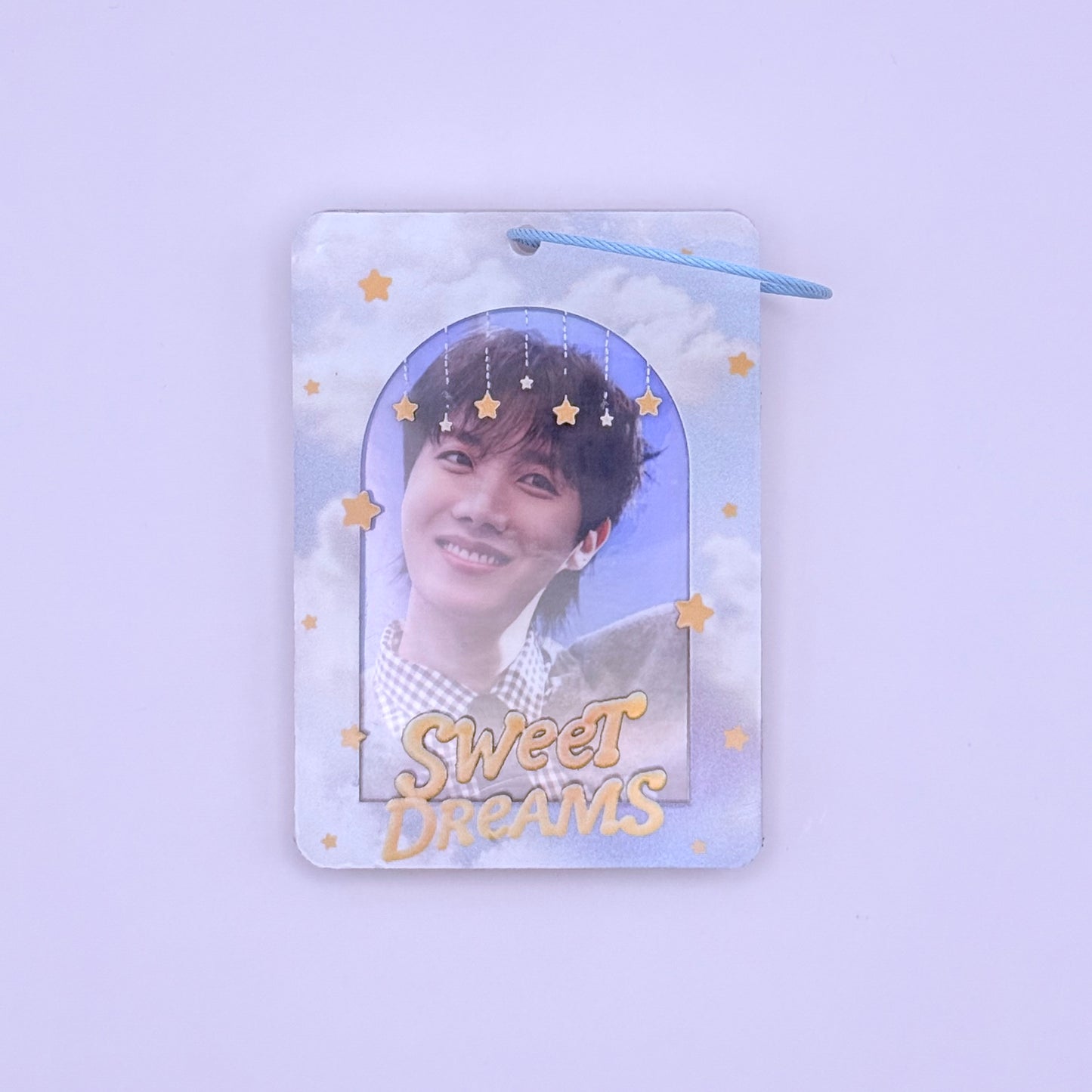 BTS J-Hope Sweet Dreams Themed Acrylic Photocard Holder