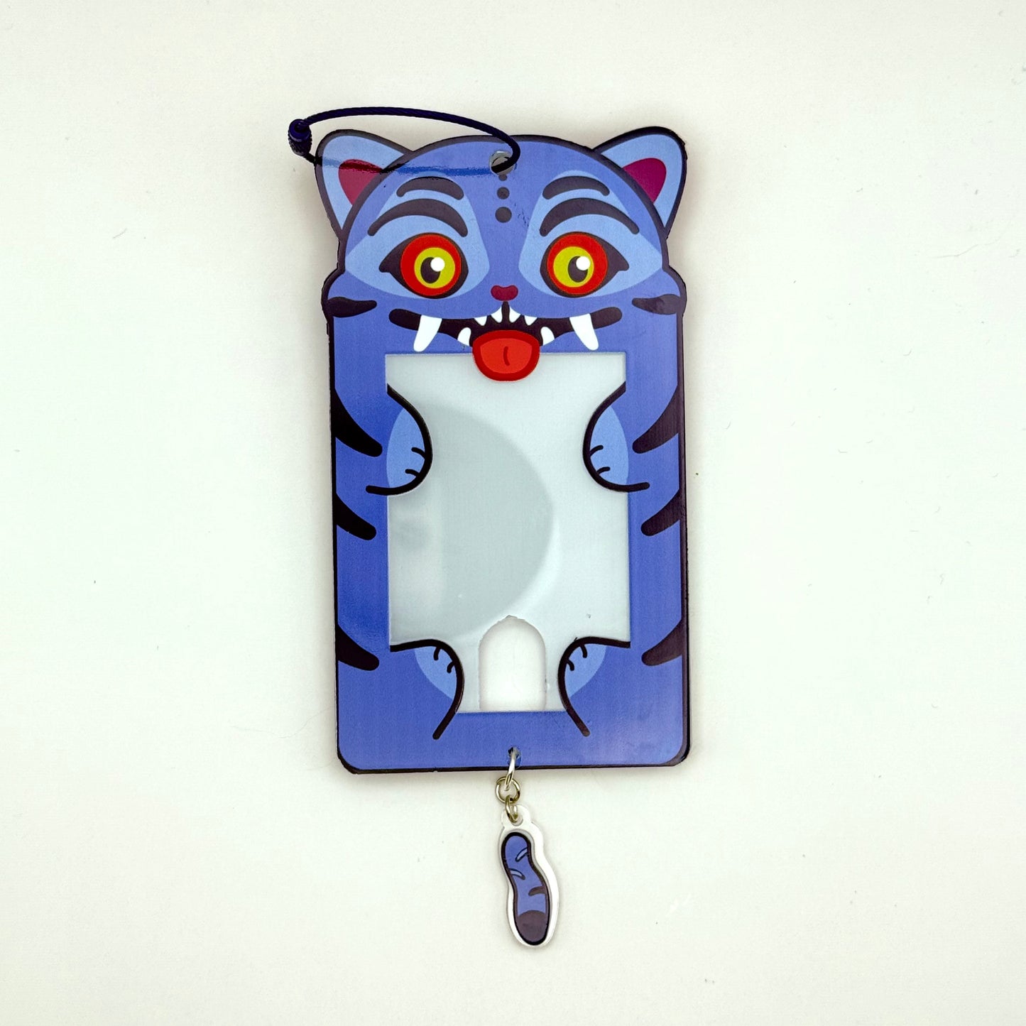 Derpy Demon Tiger Inspired Acrylic Photocard Holder