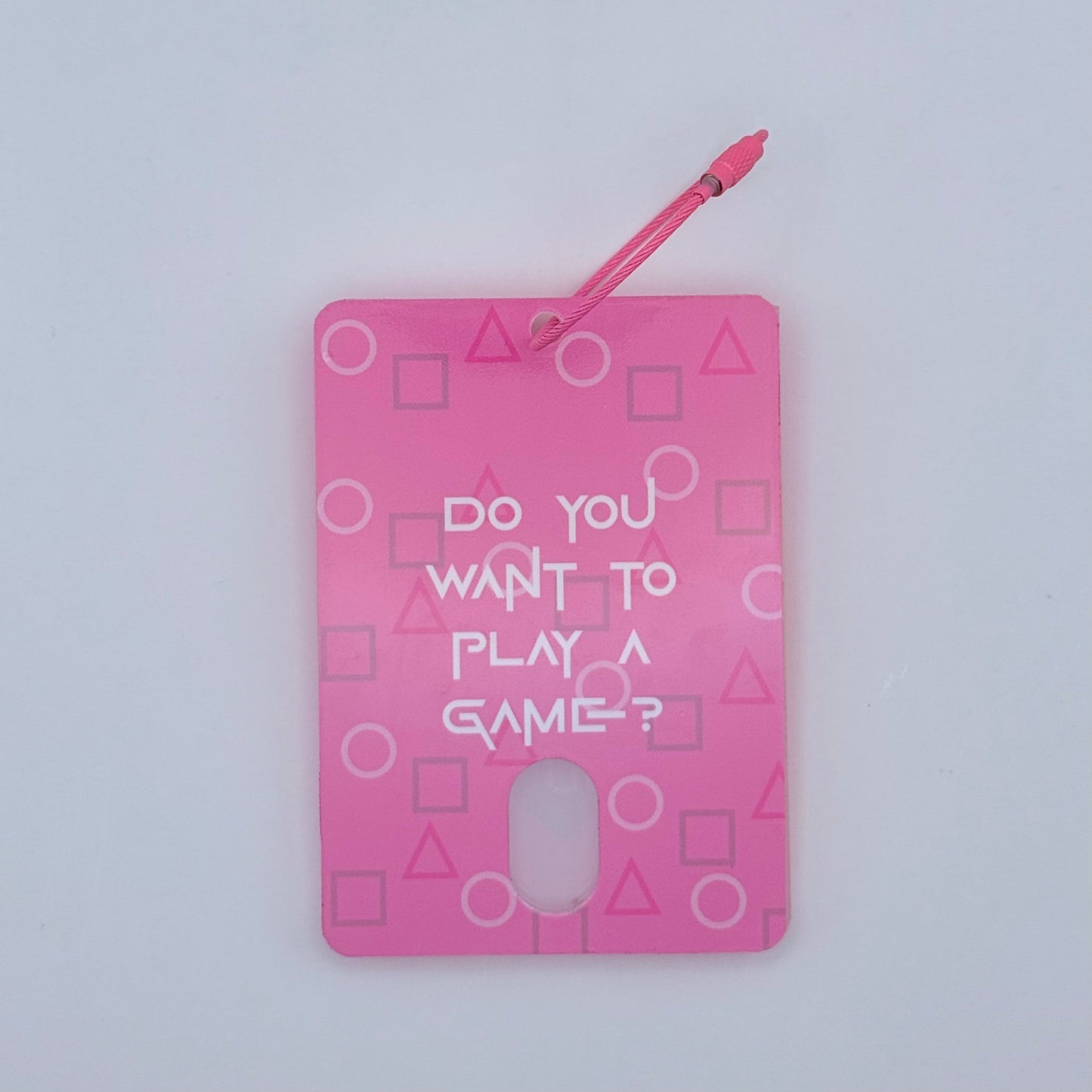 Squid Player Themed Acrylic Photocard Holder