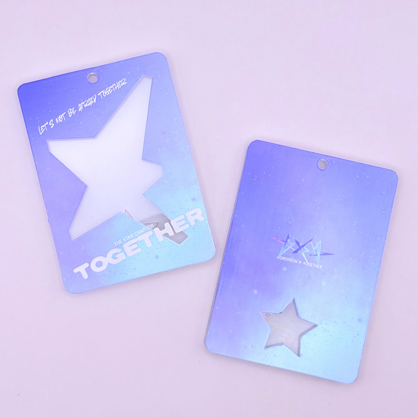 Tomorrow x Together The Star Chapter: Together Acrylic Photocard Holder