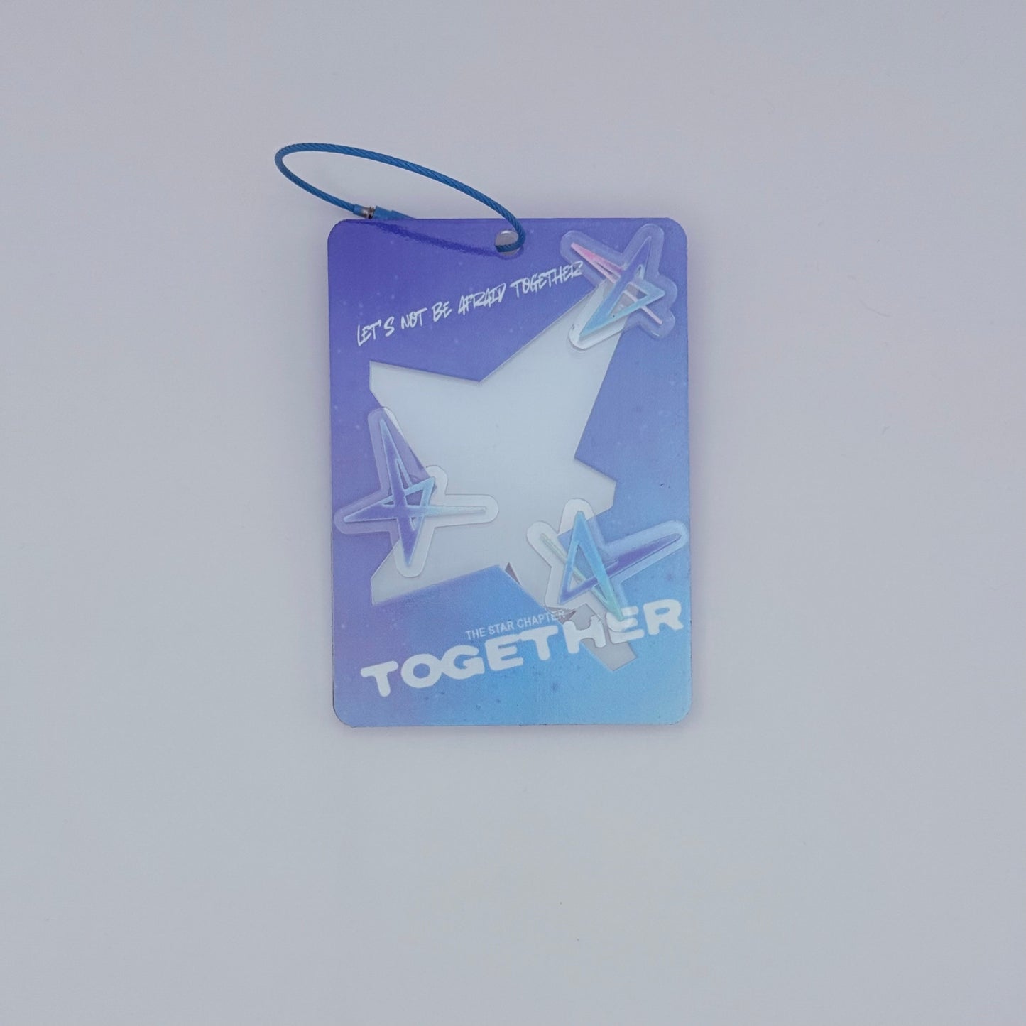 Tomorrow x Together The Star Chapter: Together Acrylic Photocard Holder