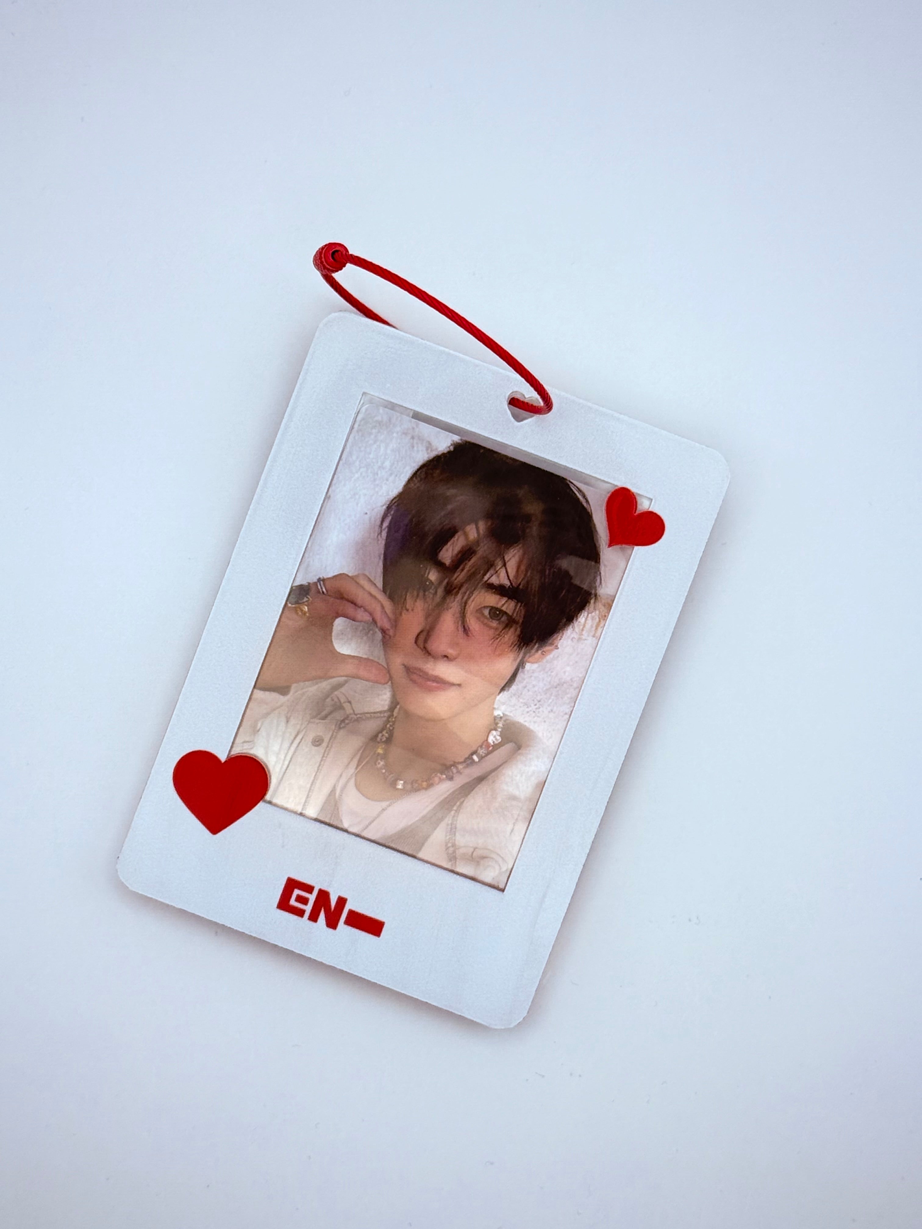 ENHYPEN Polaroid Love Acrylic Photocard Holder – Still With Euphoria