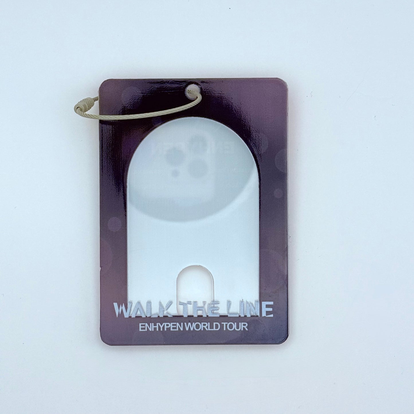 ENHYPEN Walk the Line Tour Themed Acrylic Photocard Holder