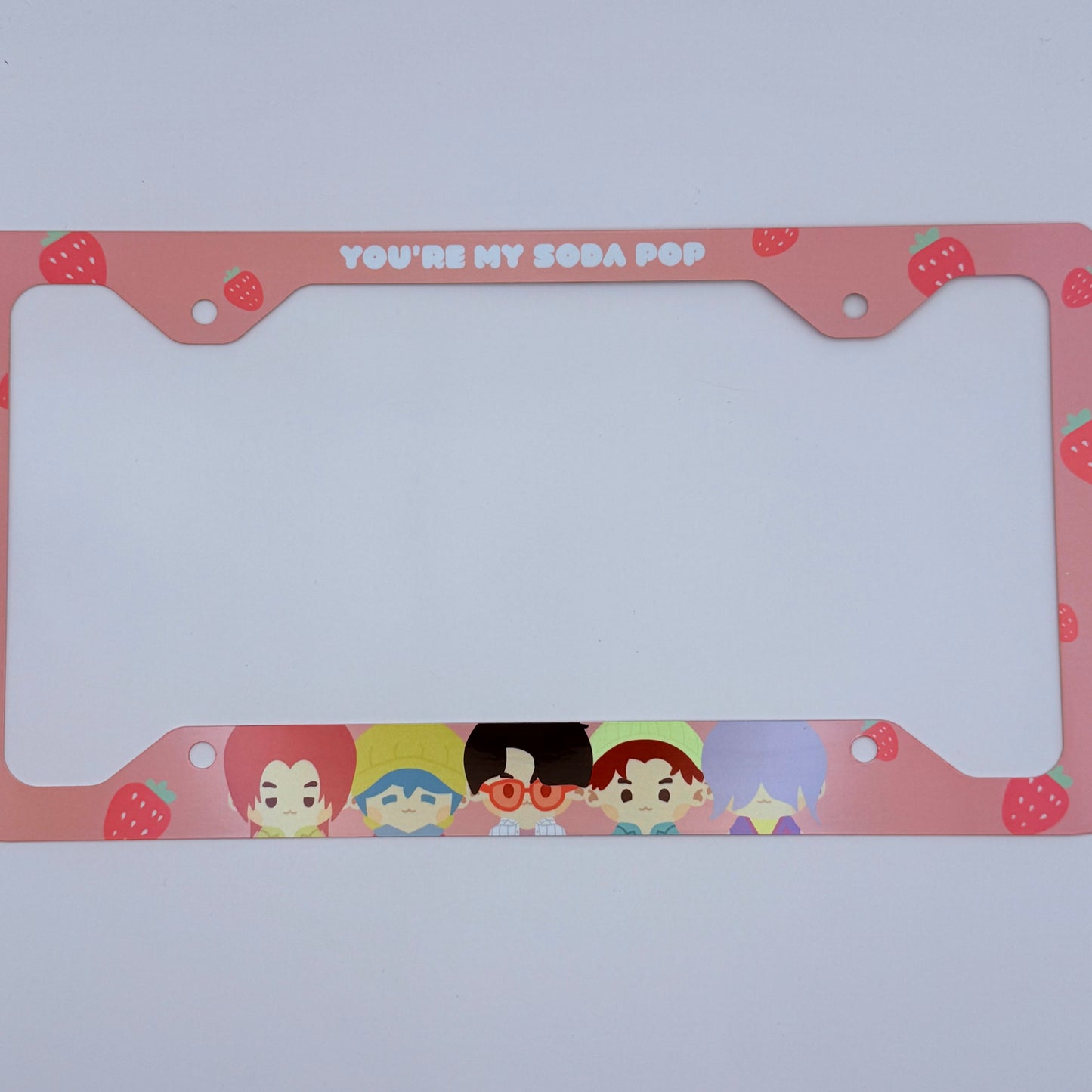 Saja Boys Themed License Plate Frame