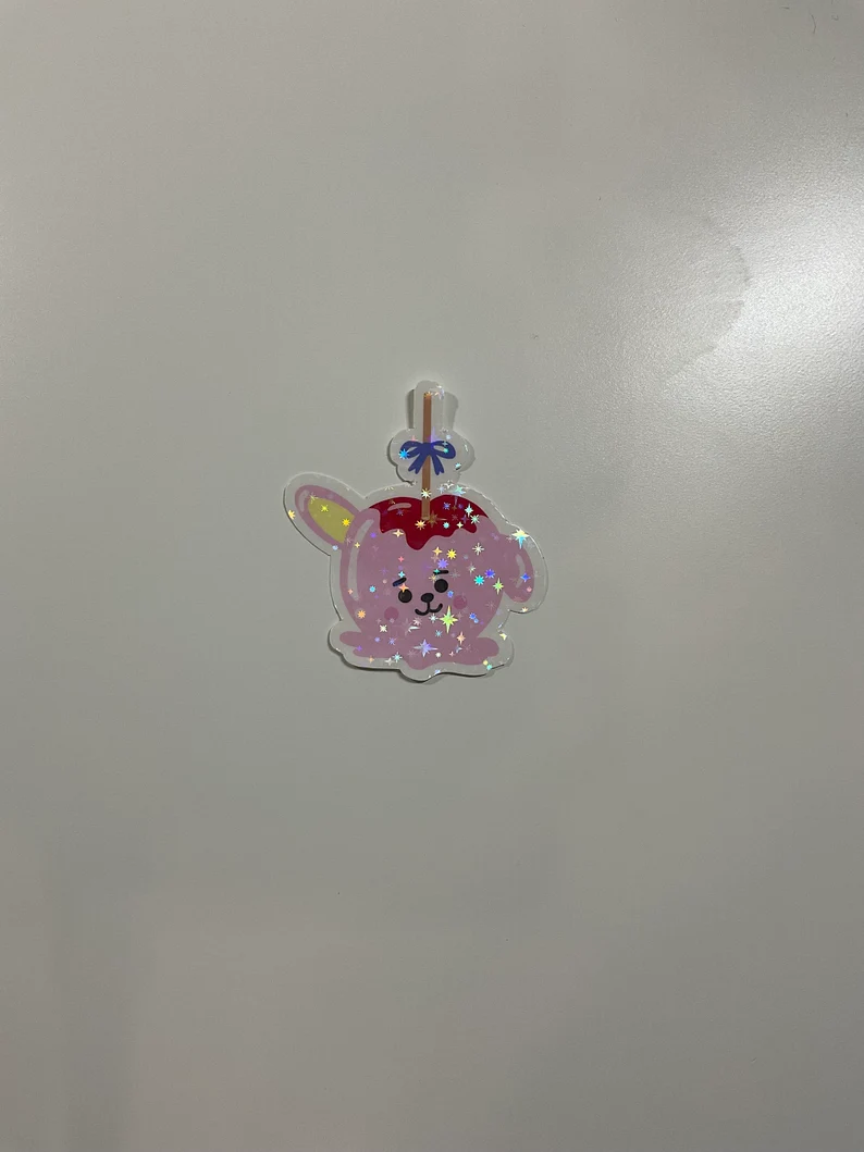 Candy Apple BT21 Holographic Sticker