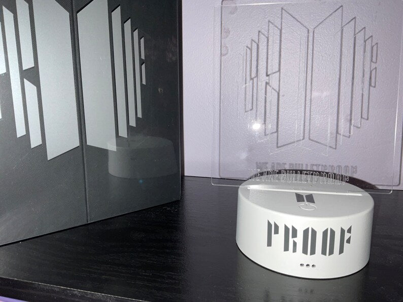 BTS Proof Anthology Album LED Night Light