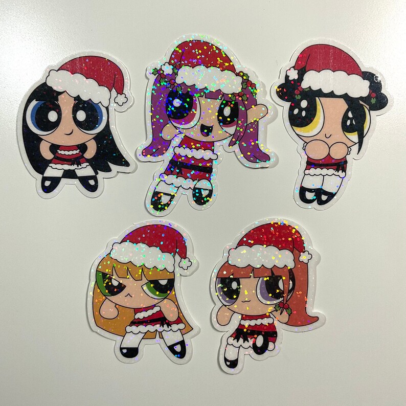 Christmas NewJeans Holographic Sticker