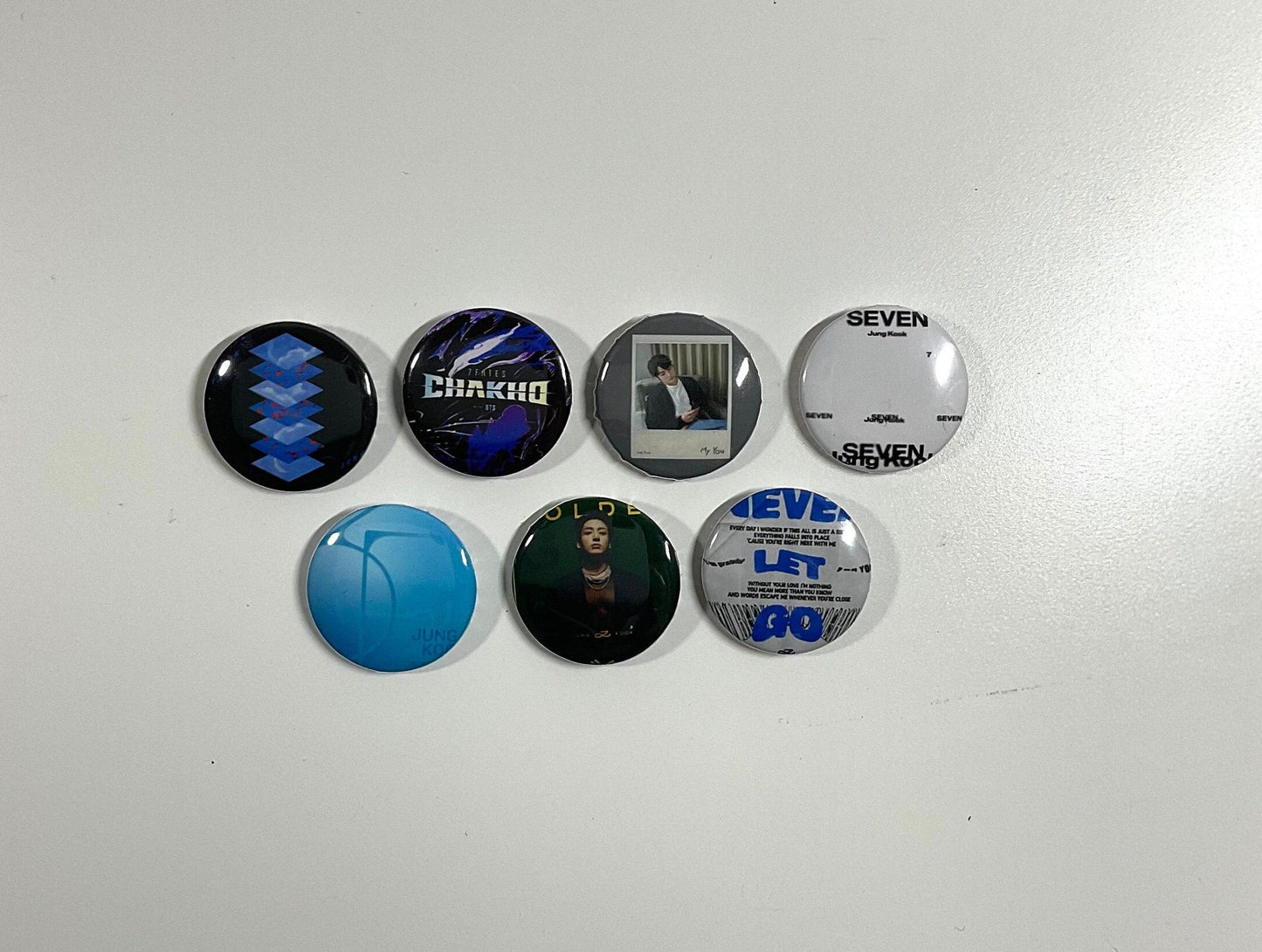 BTS Maknae Line Solo Discography 1"/1.25"/2.25" Pinback Button