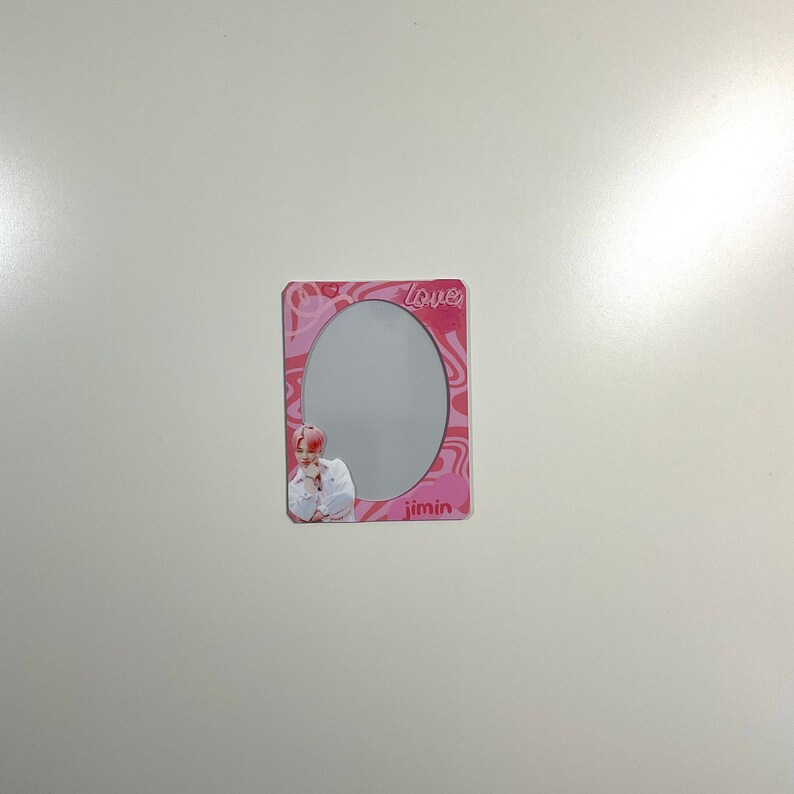 BTS Valentine Themed Decorated Toploader