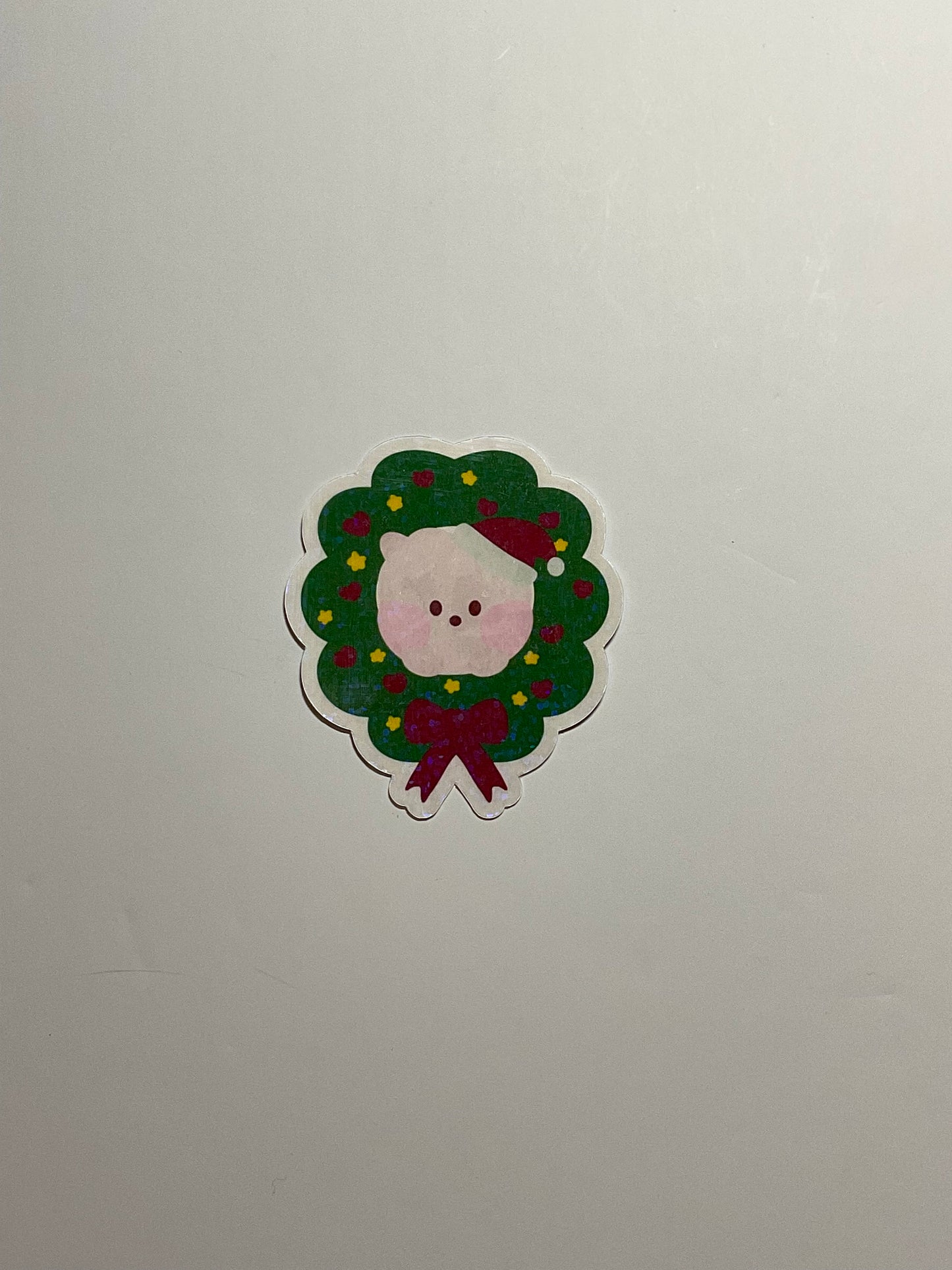 BT21 Minini Christmas Themed Holographic Sticker