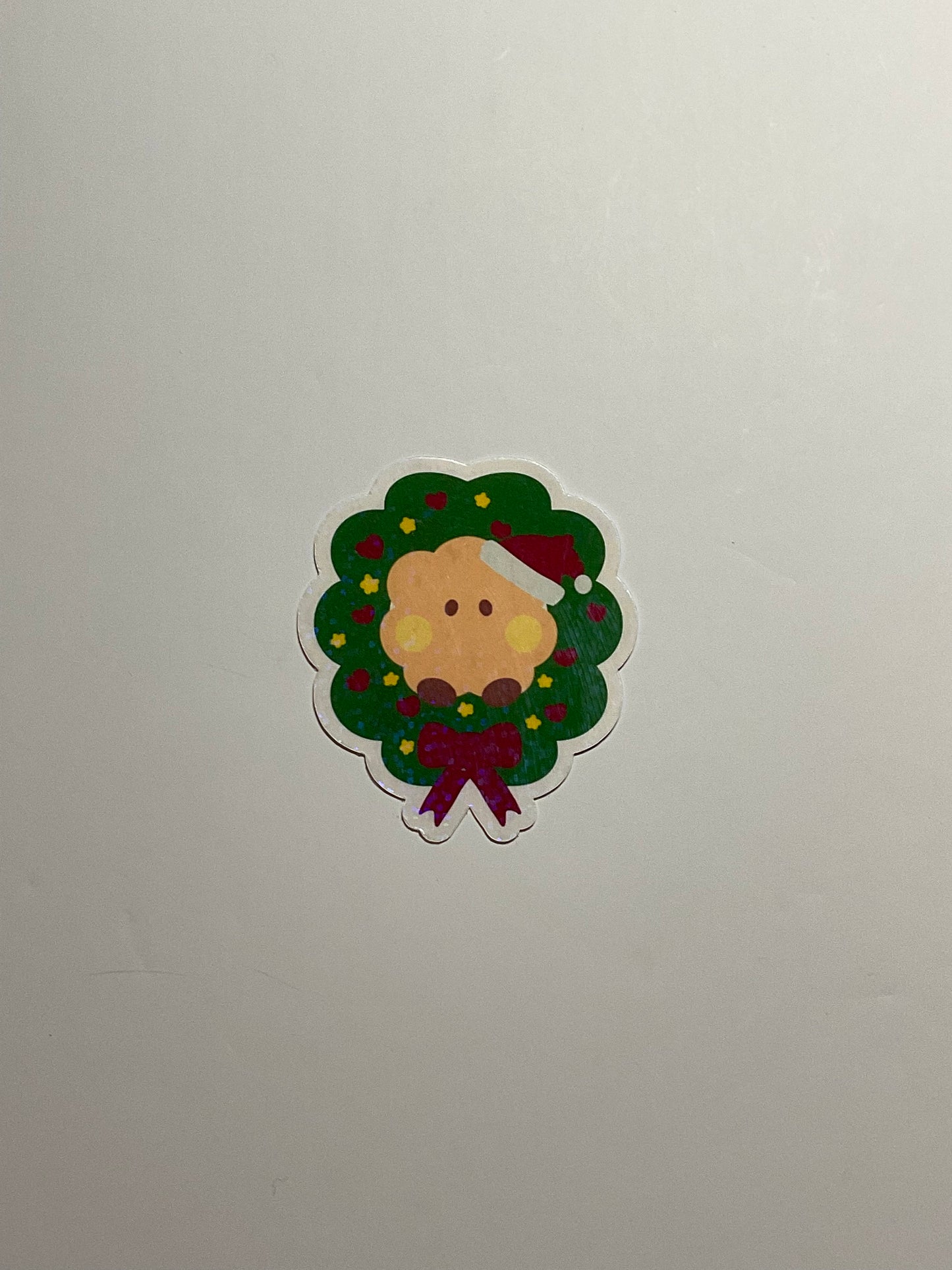 BT21 Minini Christmas Themed Holographic Sticker