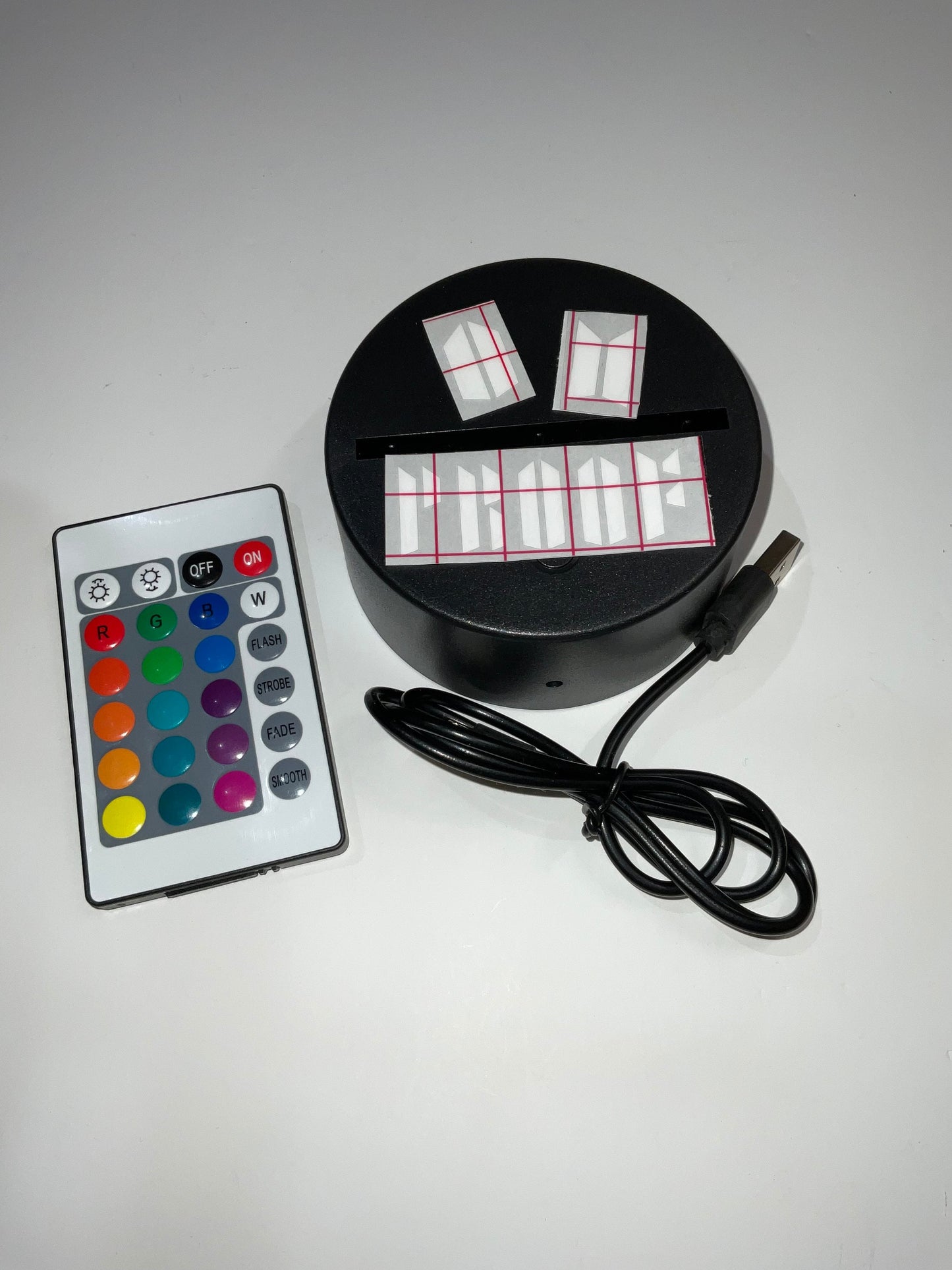 BTS Proof Anthology Album LED Night Light